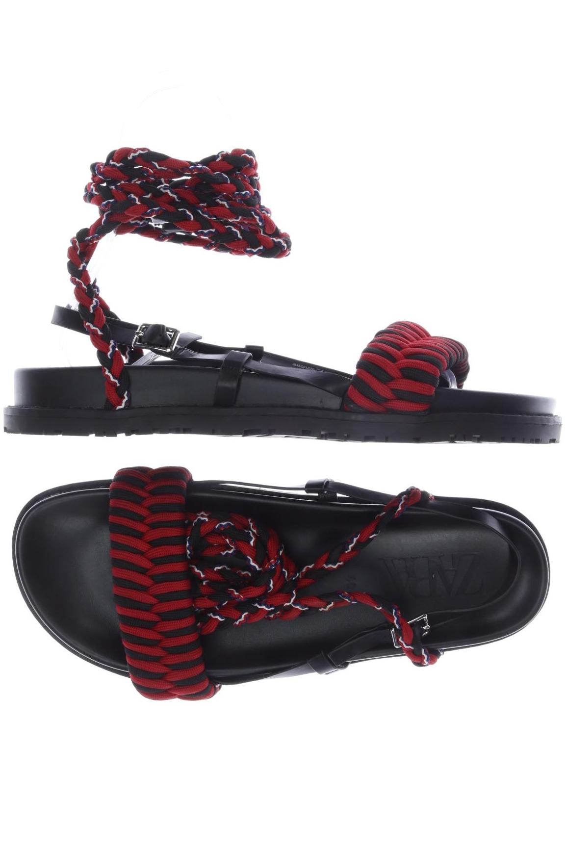 

Zara Damen Sandale, rot, Gr. 40