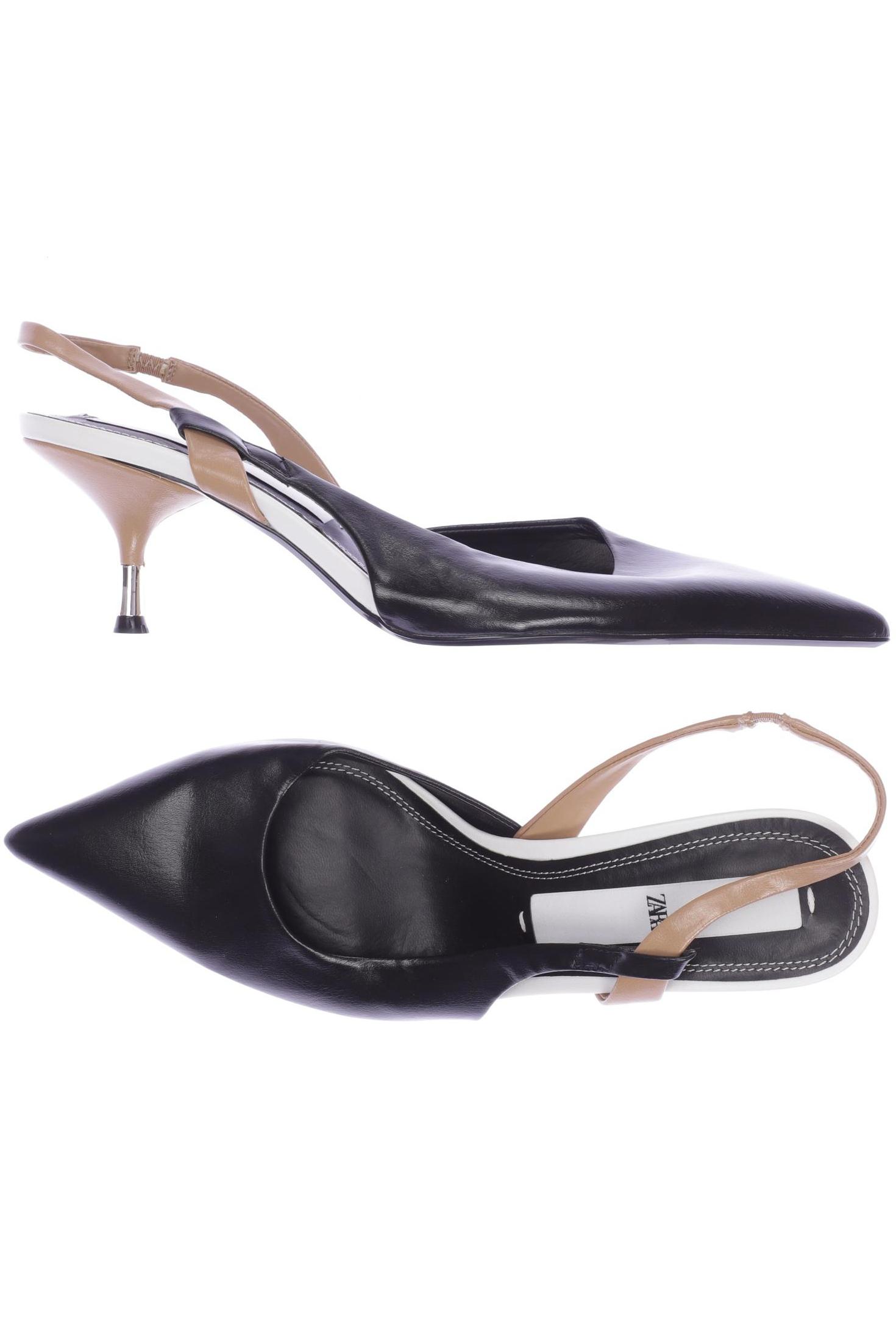 

Zara Damen Sandale, schwarz, Gr. 41