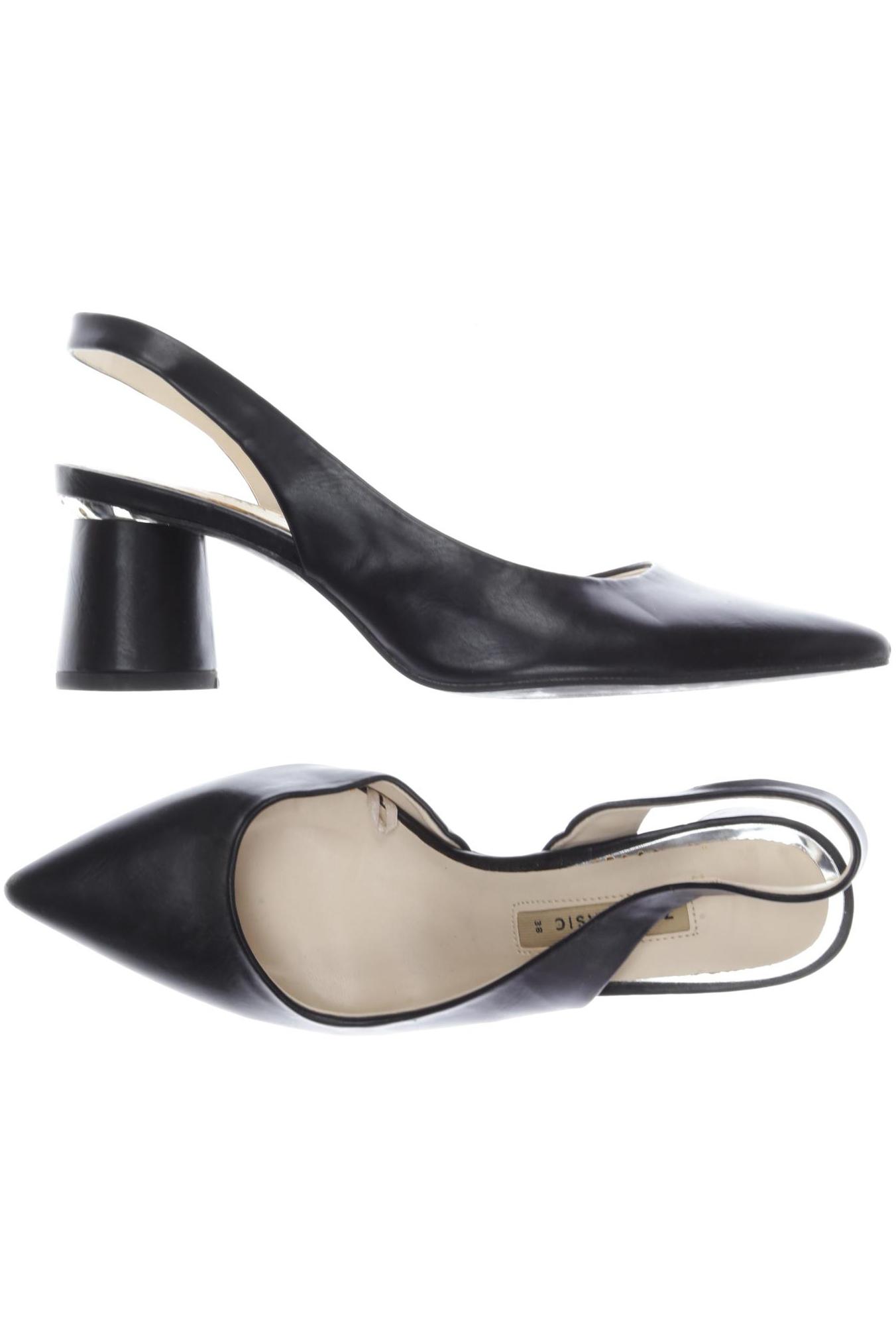 

Zara Damen Sandale, schwarz, Gr. 38
