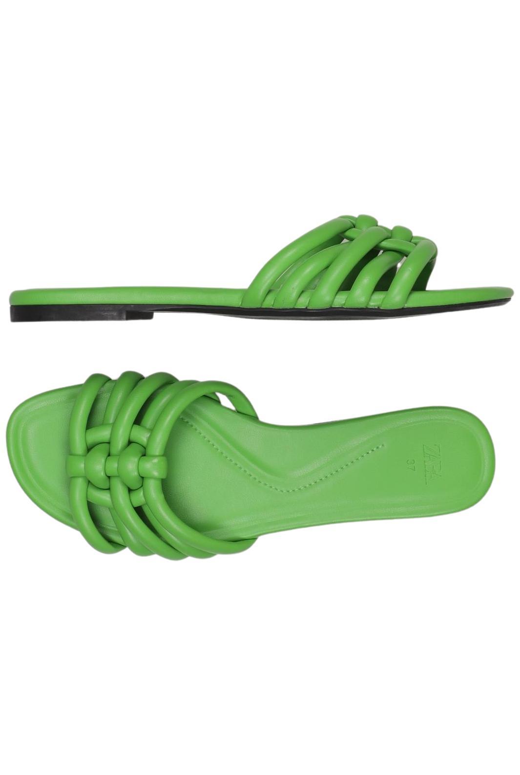 

Zara Damen Sandale, grün, Gr. 37