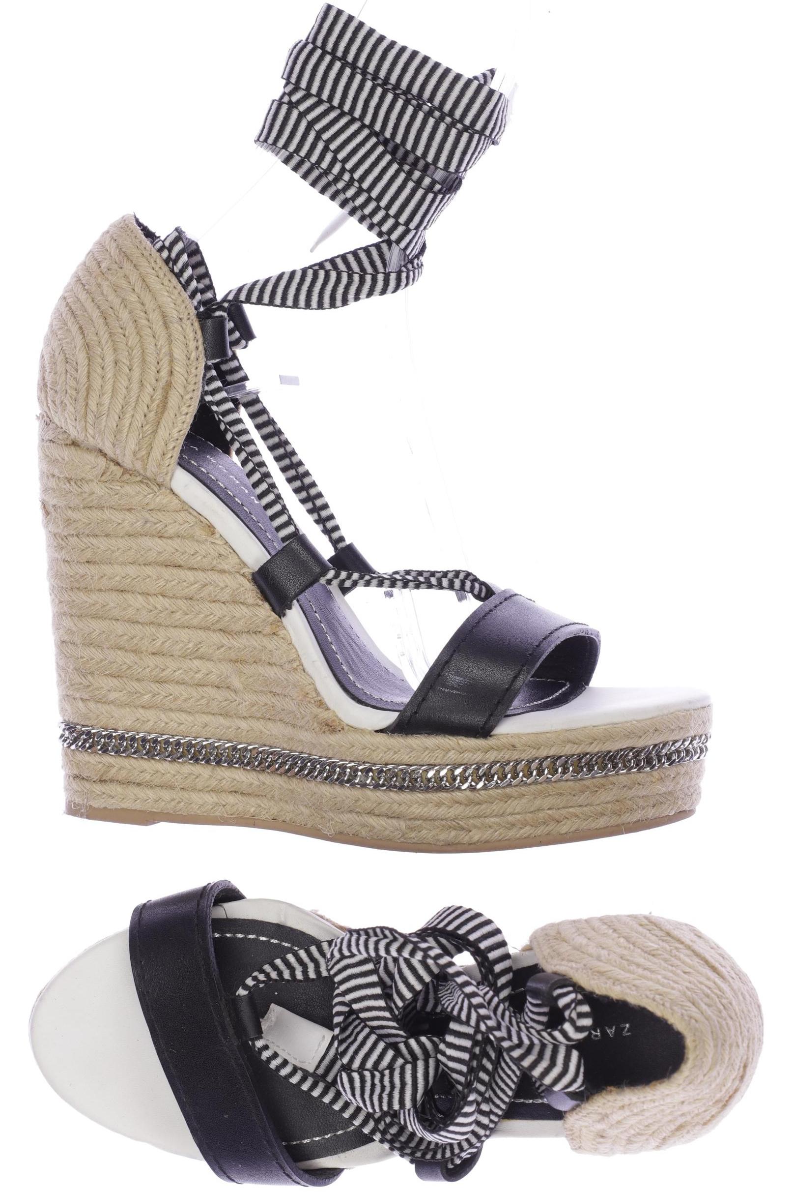 

Zara Damen Sandale, schwarz, Gr. 36