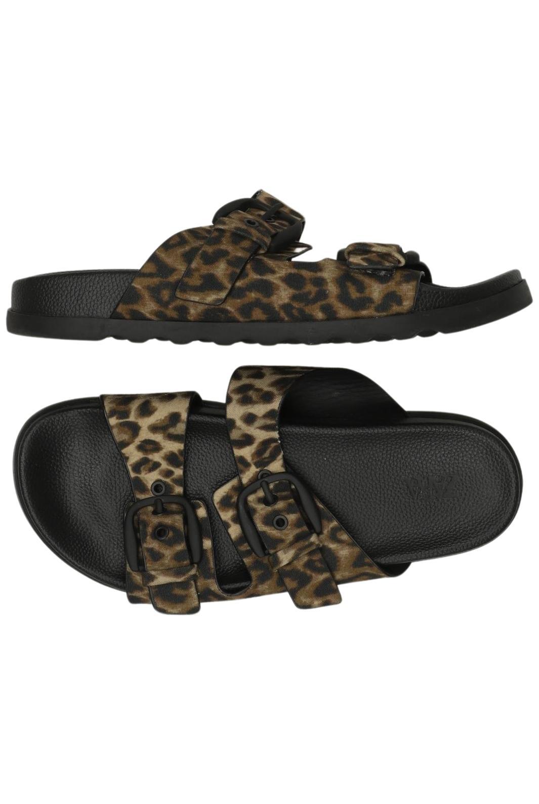 

Zara Damen Sandale, braun, Gr. 38