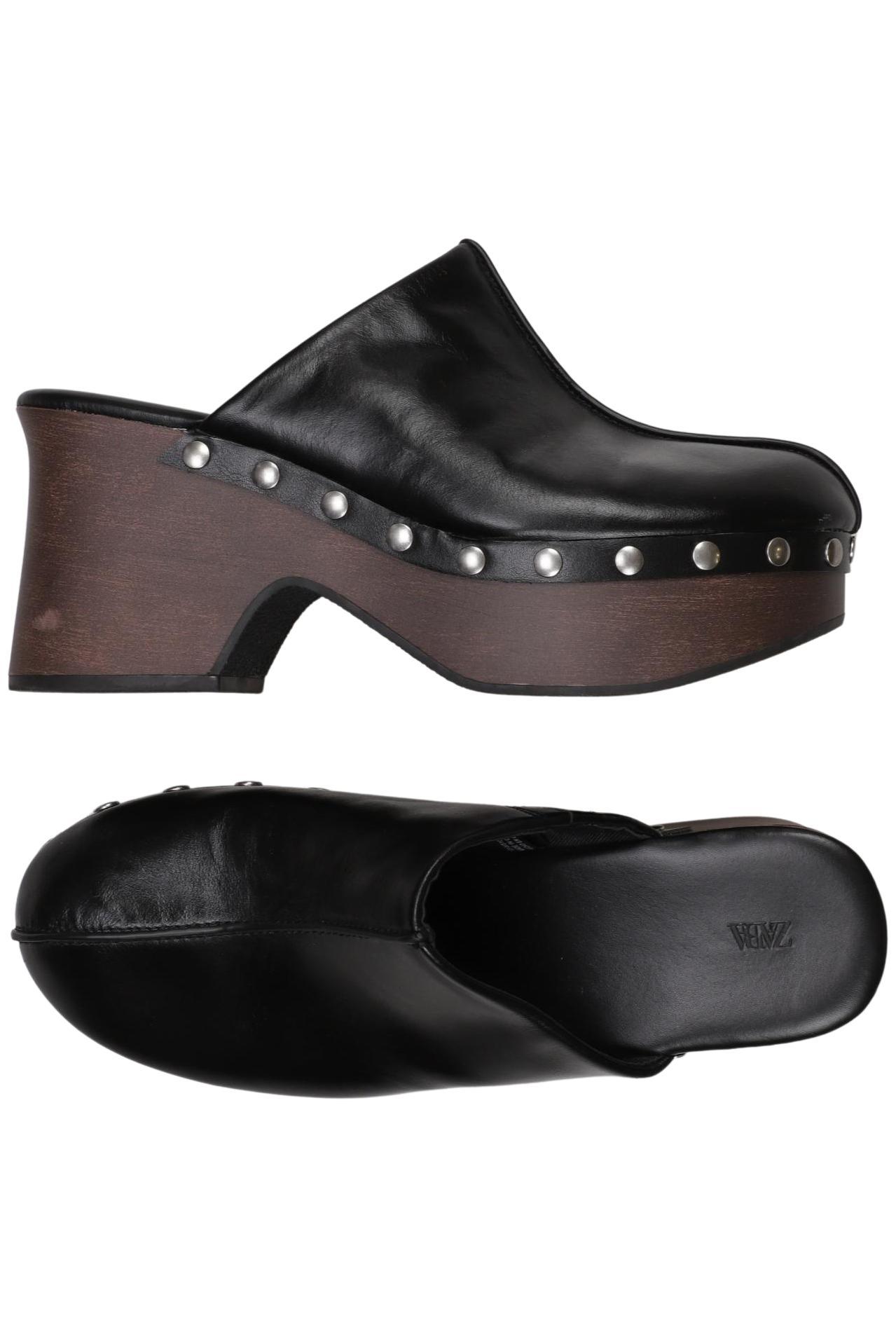 

Zara Damen Sandale, schwarz, Gr. 39