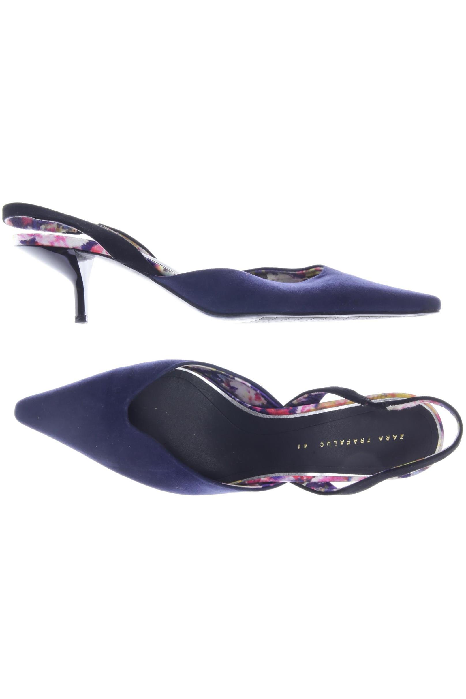 

Zara Damen Sandale, marineblau, Gr. 41