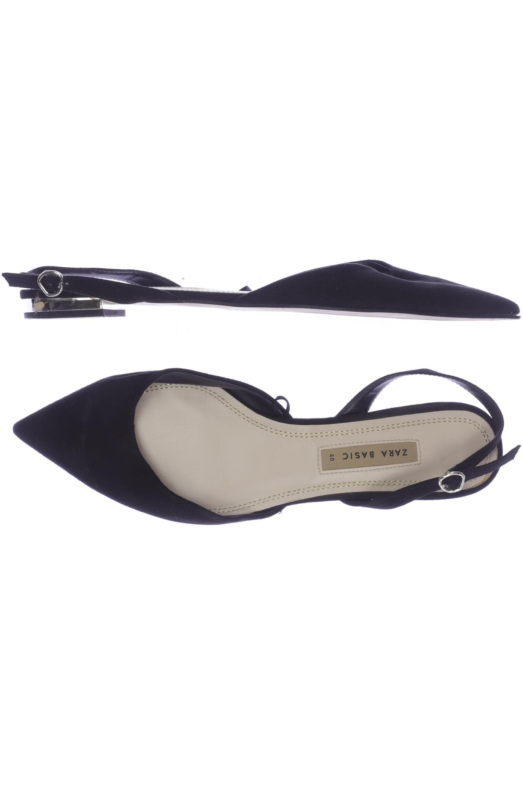 

Zara Damen Sandale, schwarz, Gr. 40