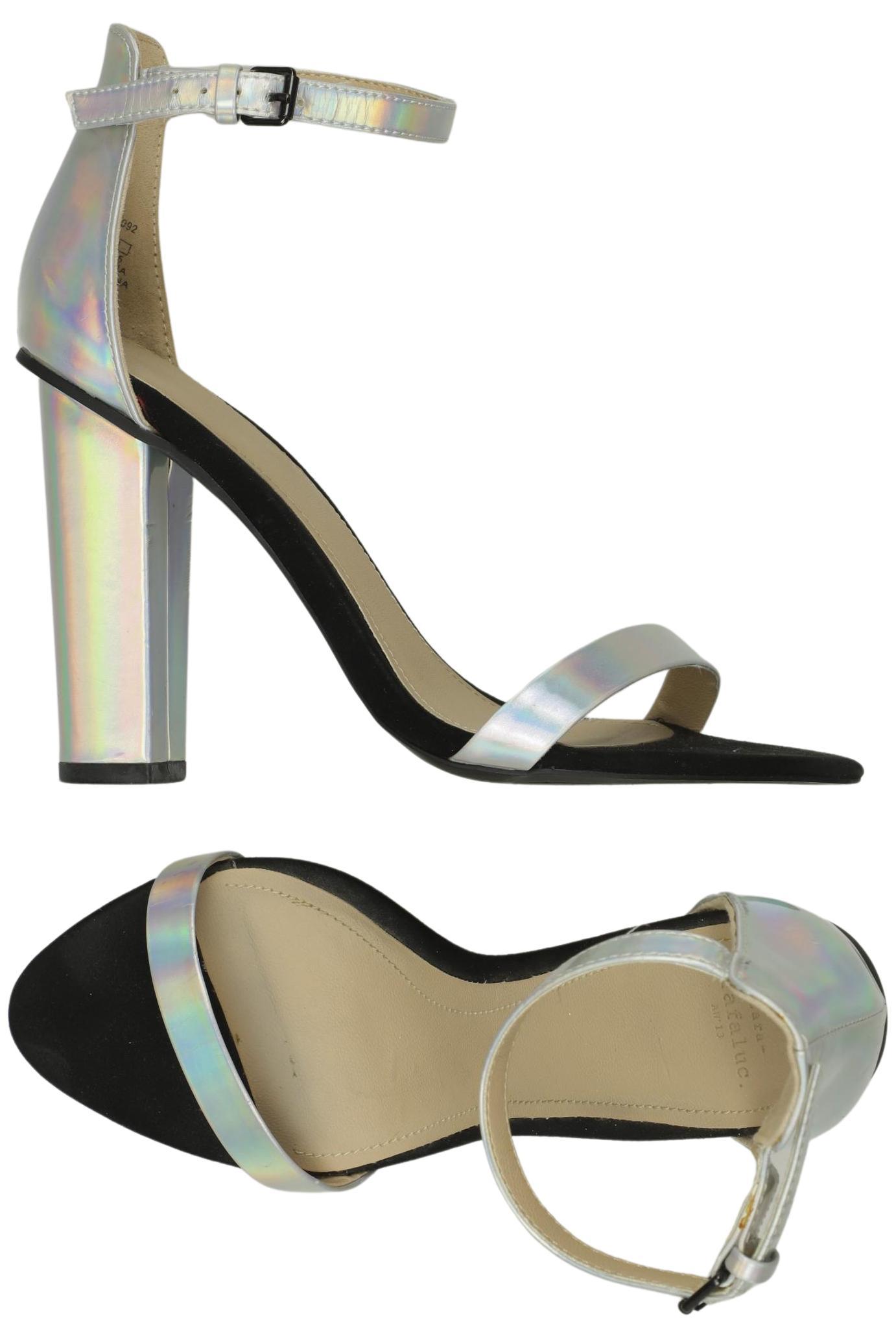 

Zara Damen Sandale, silber, Gr. 37