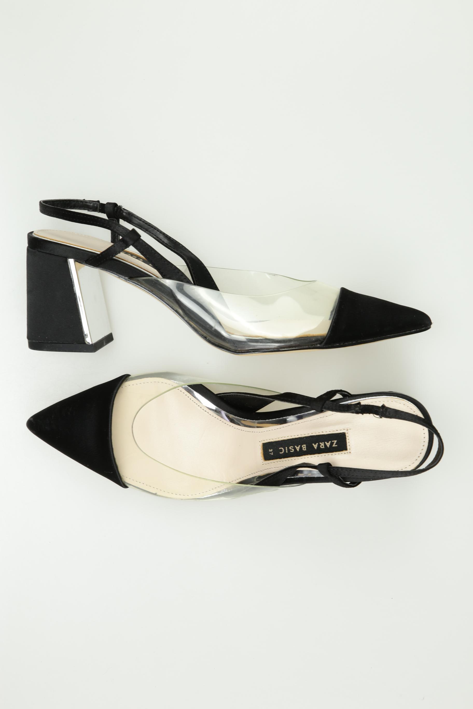 

Zara Damen Sandale, schwarz, Gr. 37