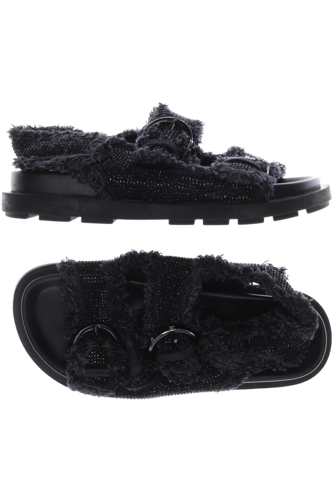 

Zara Damen Sandale, schwarz, Gr. 36
