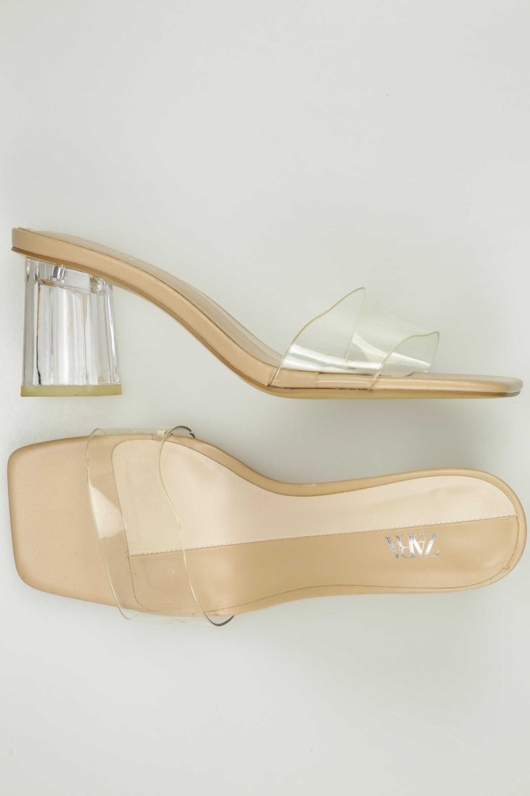 

Zara Damen Sandale, beige, Gr. 39