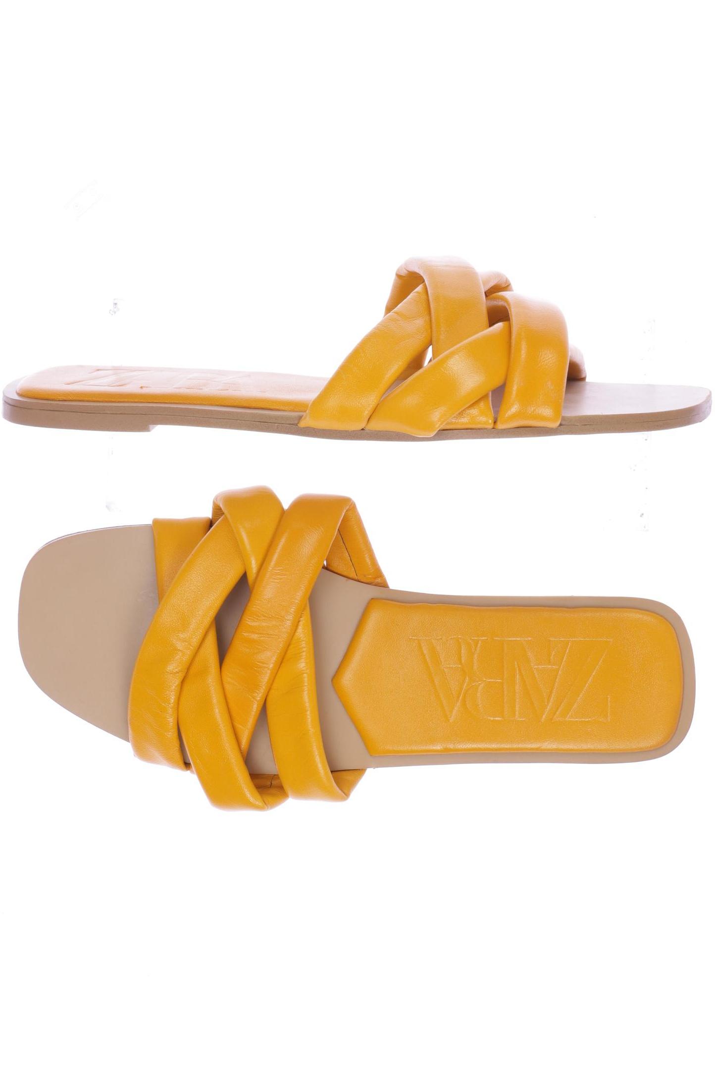 

Zara Damen Sandale, orange, Gr. 38