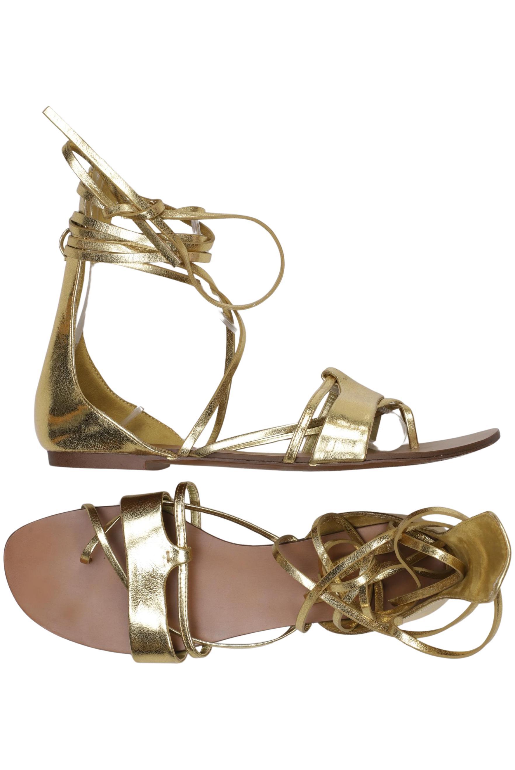 

Zara Damen Sandale, gold, Gr. 39