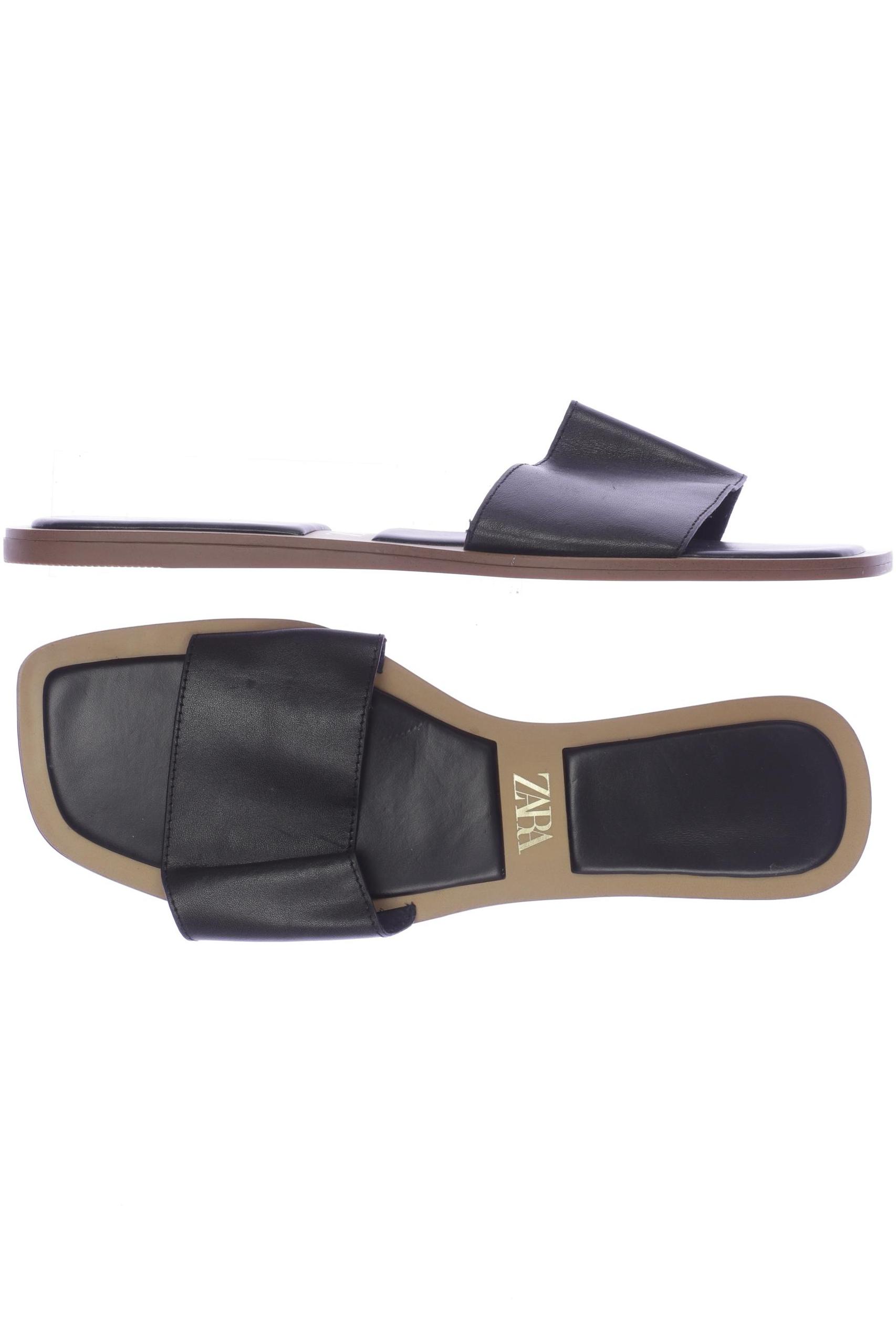 

Zara Damen Sandale, schwarz, Gr. 40