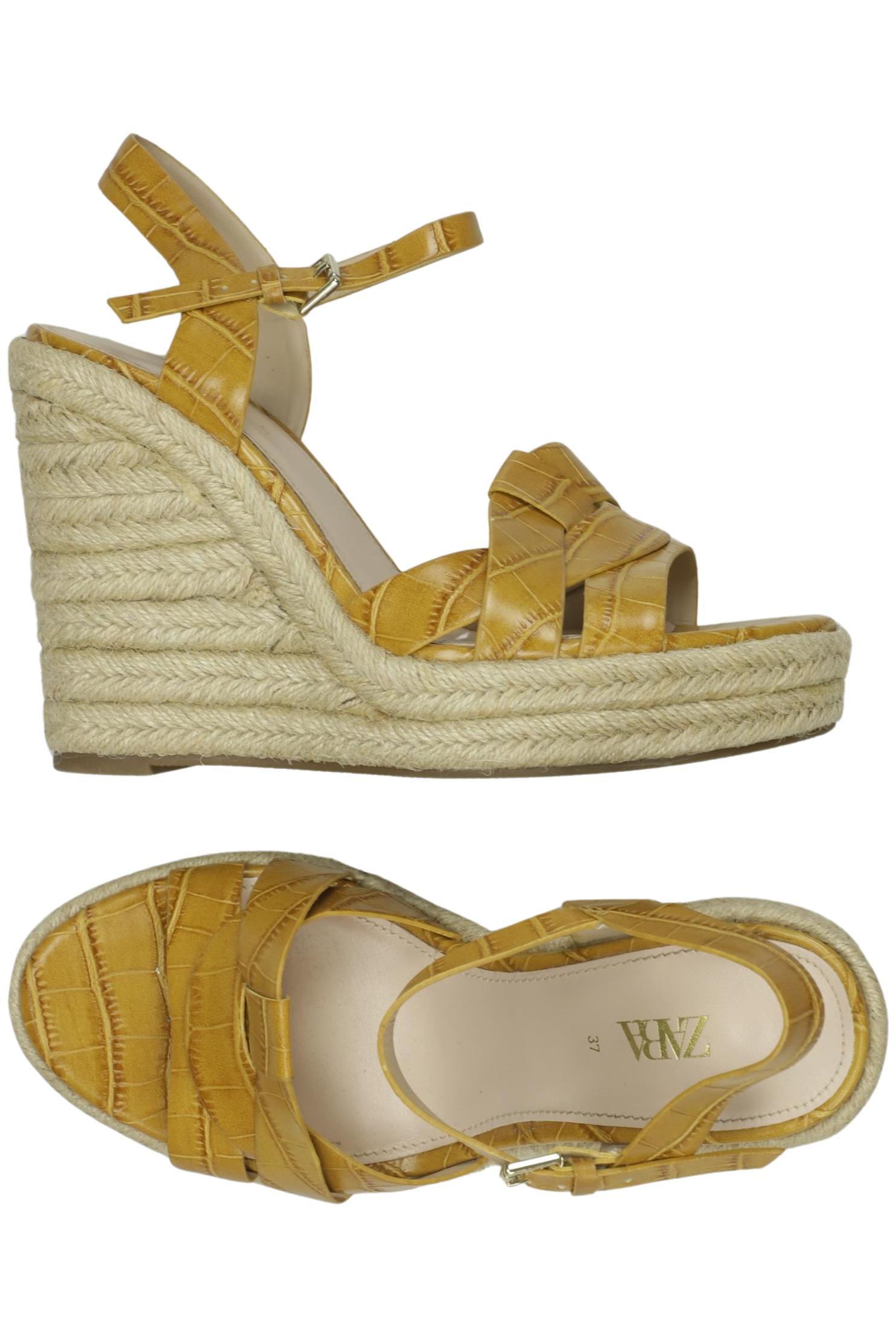 

Zara Damen Sandale, orange, Gr. 37