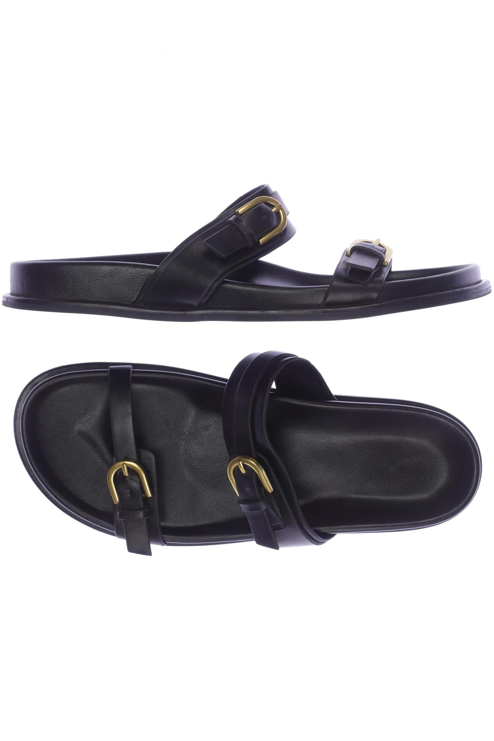 

Zara Damen Sandale, schwarz, Gr. 41