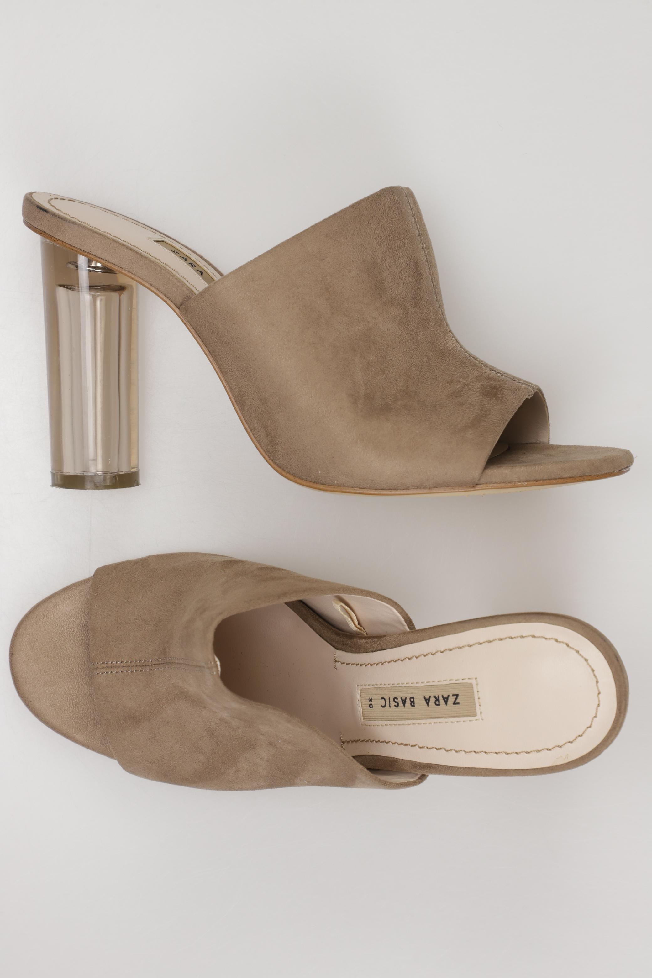 

Zara Damen Sandale, beige, Gr. 38