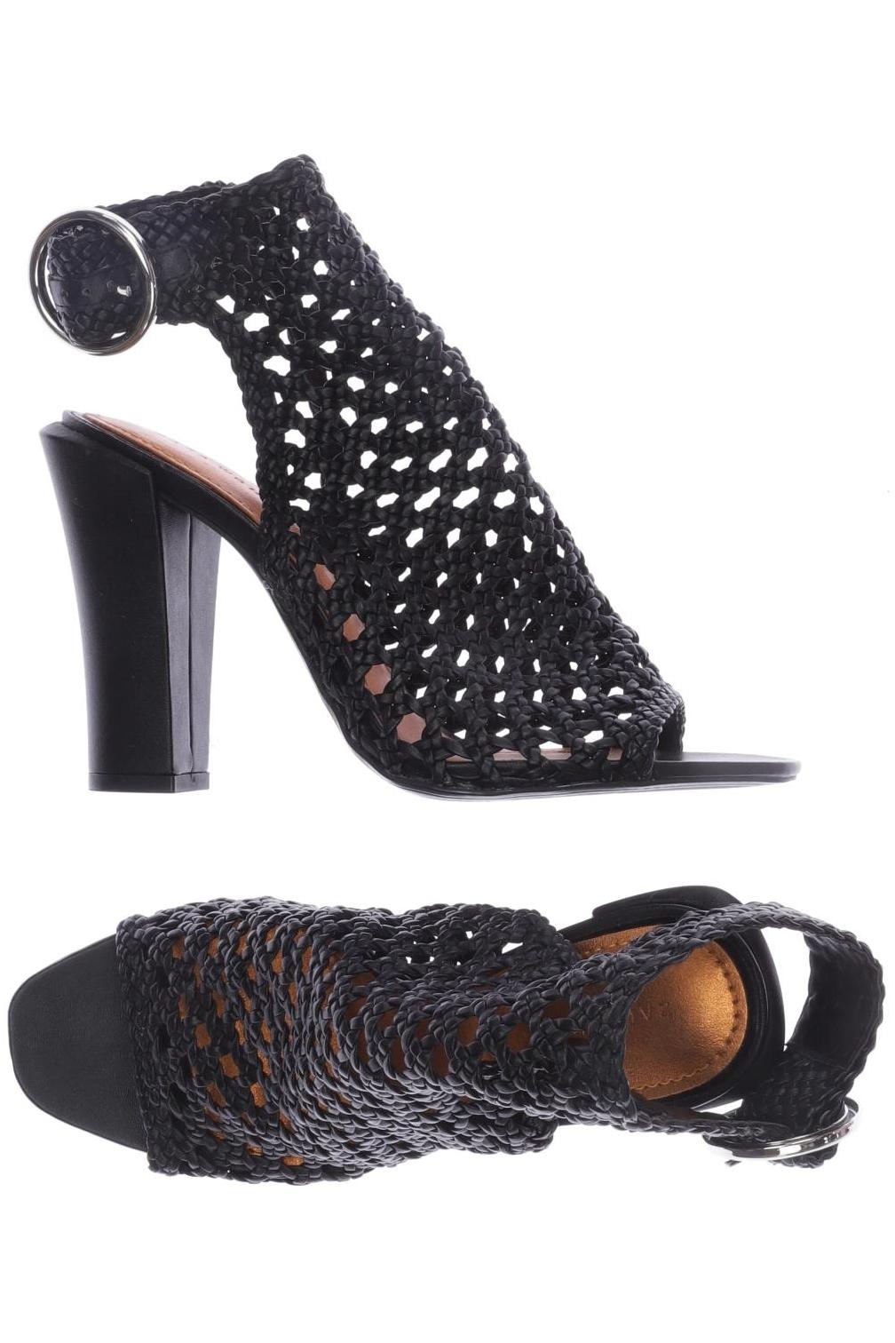 

Zara Damen Sandale, schwarz, Gr. 38