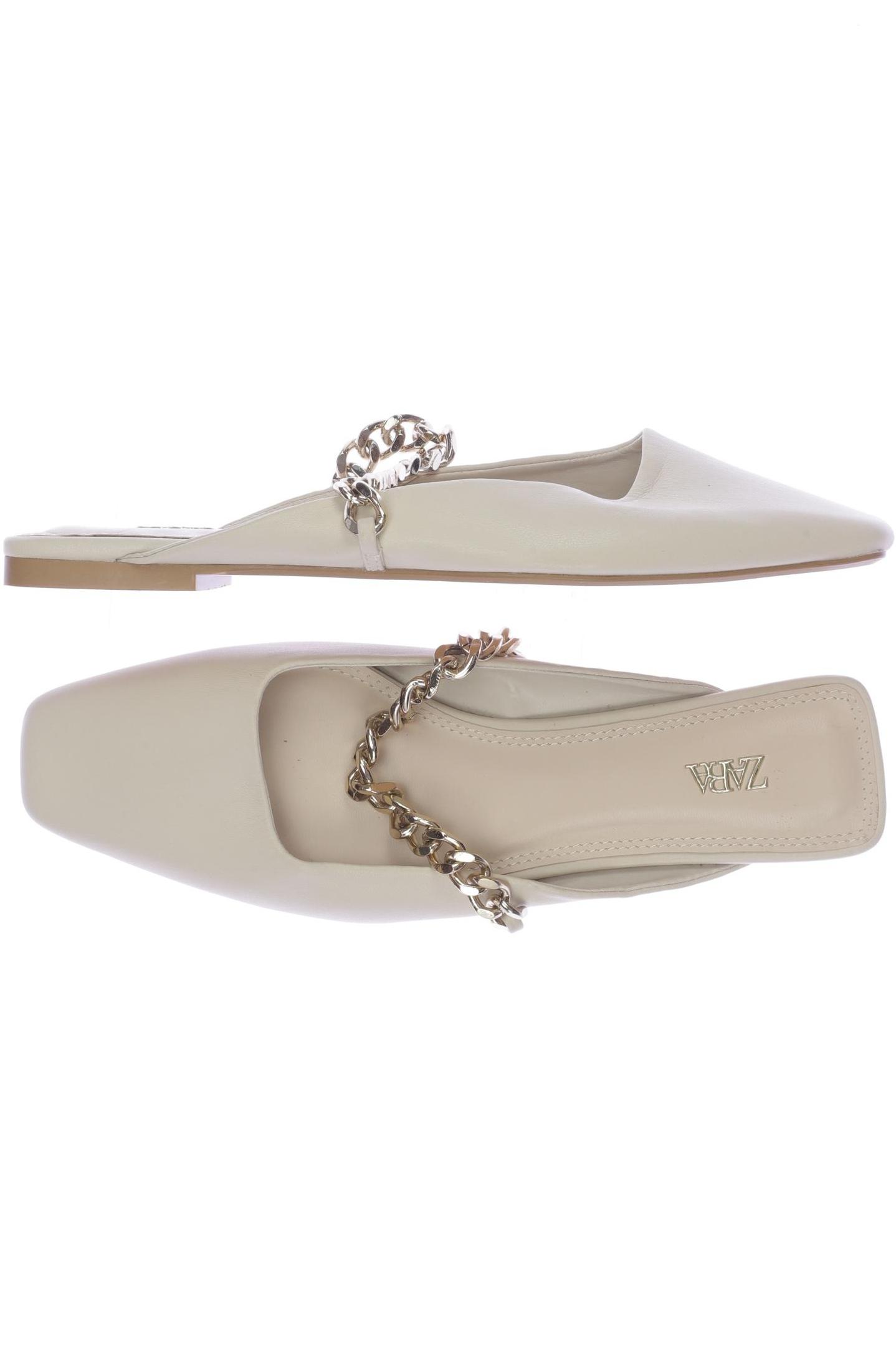 

Zara Damen Sandale, beige, Gr. 38