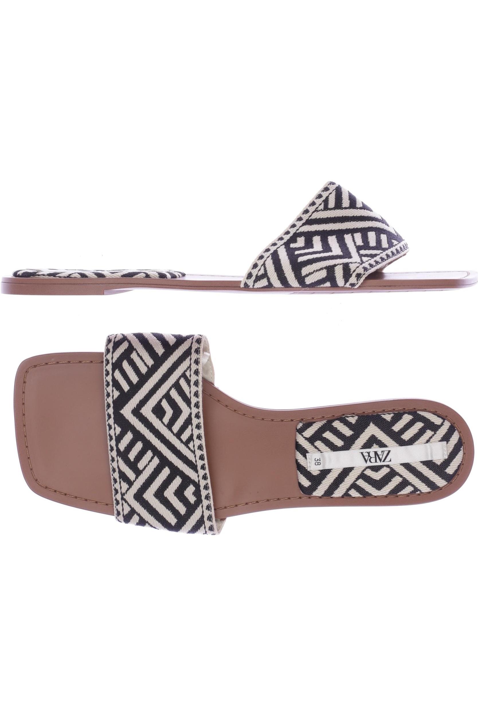 

Zara Damen Sandale, schwarz, Gr. 38