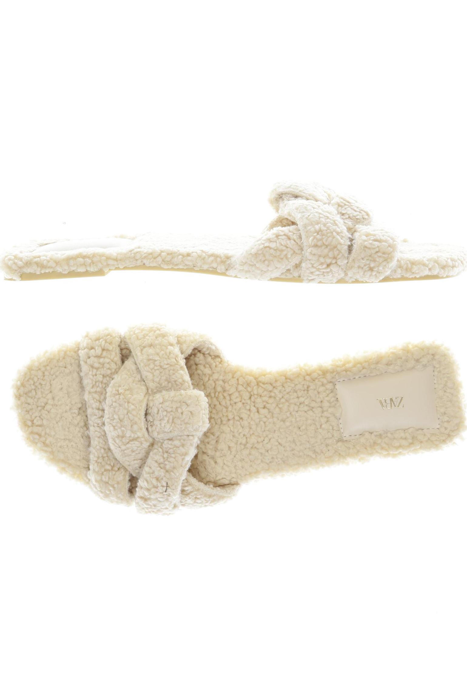 

Zara Damen Sandale, beige, Gr. 38