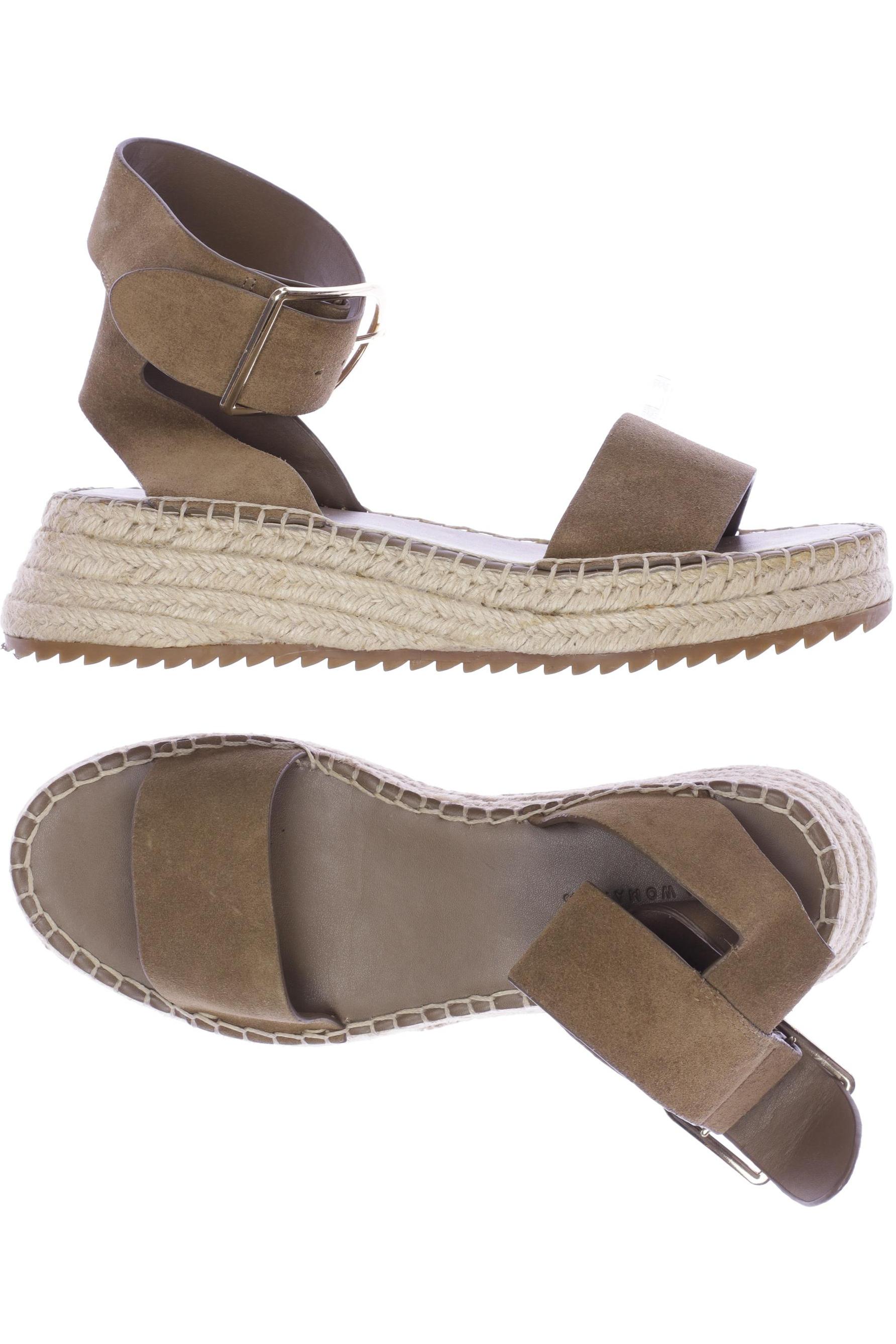 

Zara Damen Sandale, braun, Gr. 36