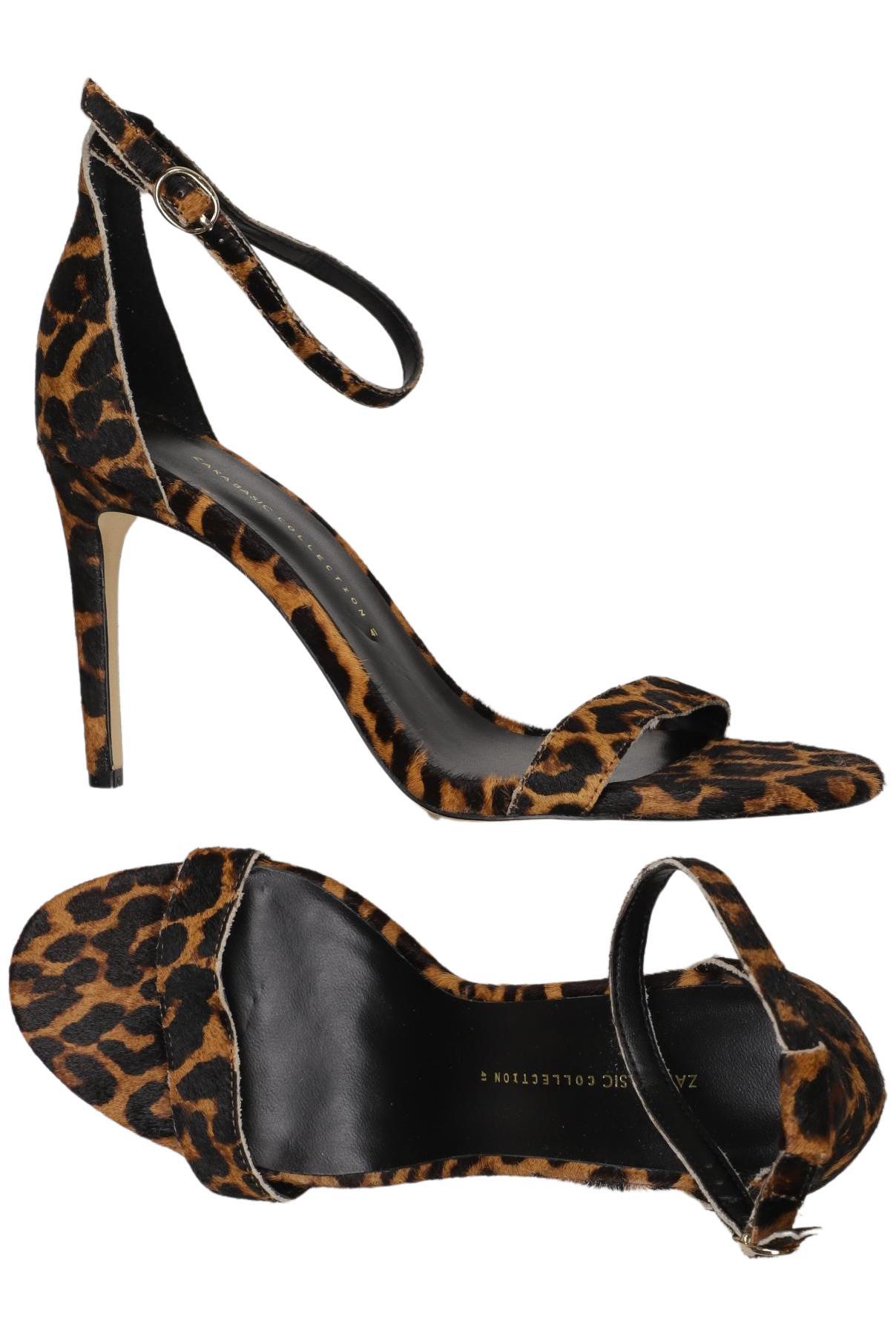 

Zara Damen Sandale, braun, Gr. 41