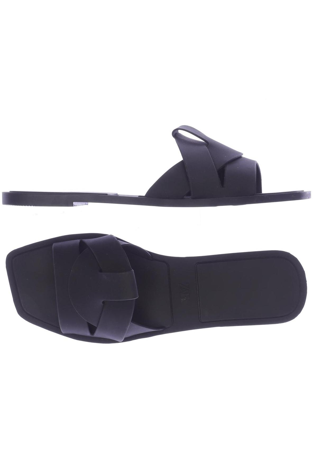 

Zara Damen Sandale, schwarz, Gr. 39
