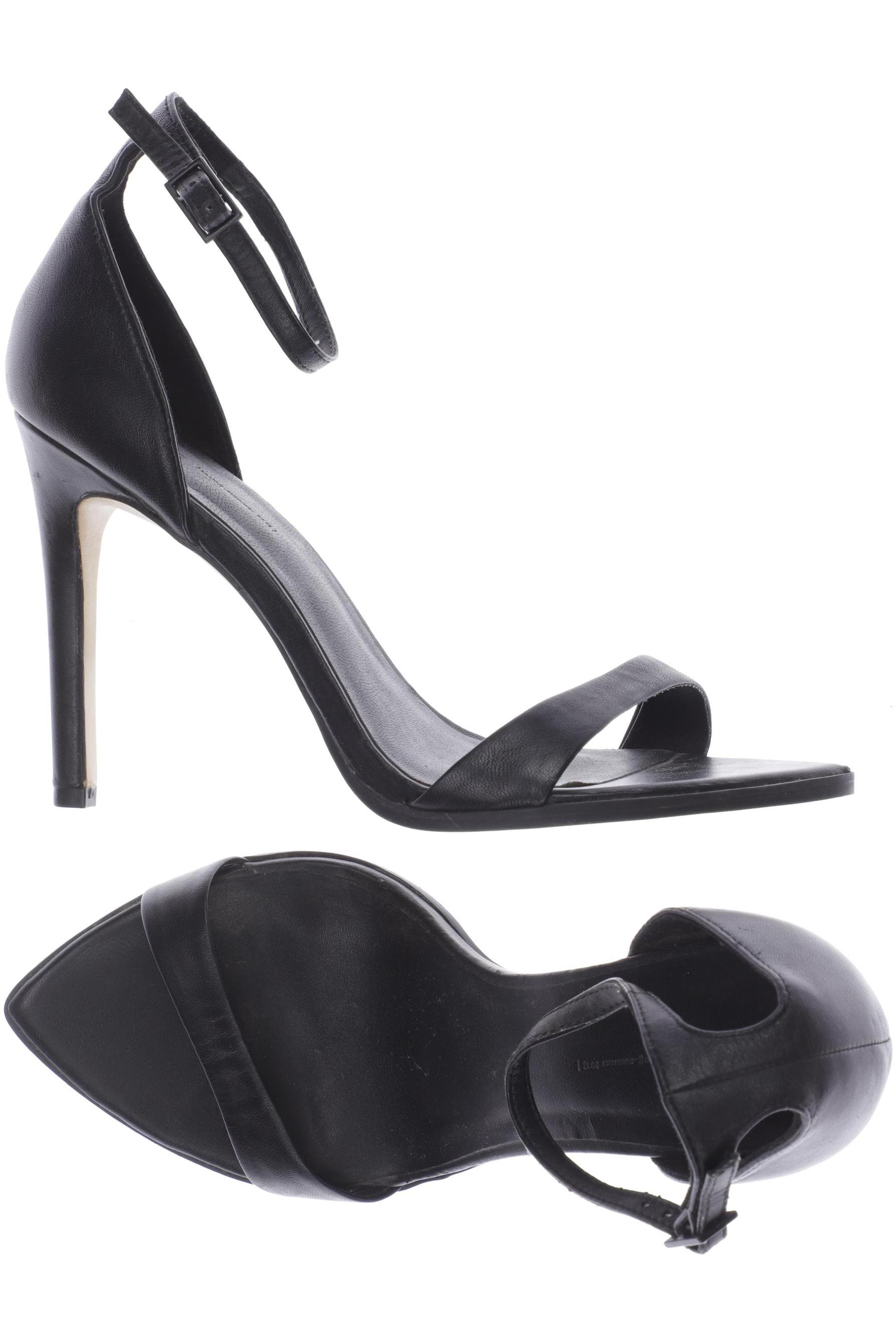 

Zara Damen Sandale, schwarz, Gr. 37