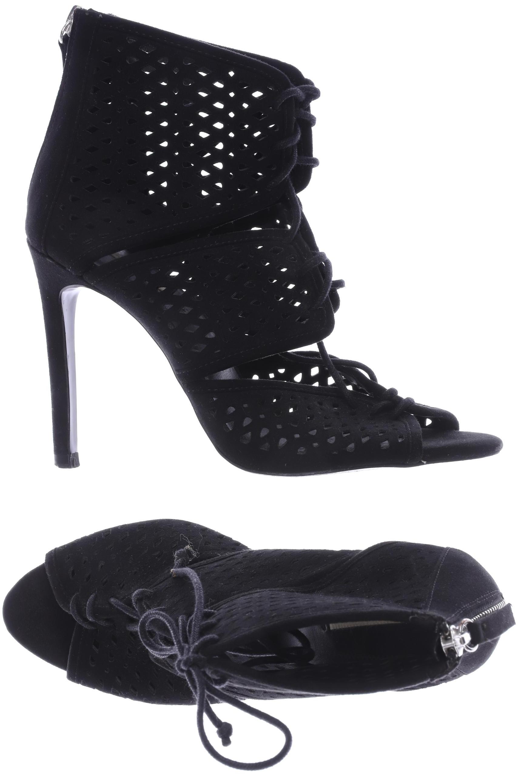 

ZARA Damen Sandale, schwarz
