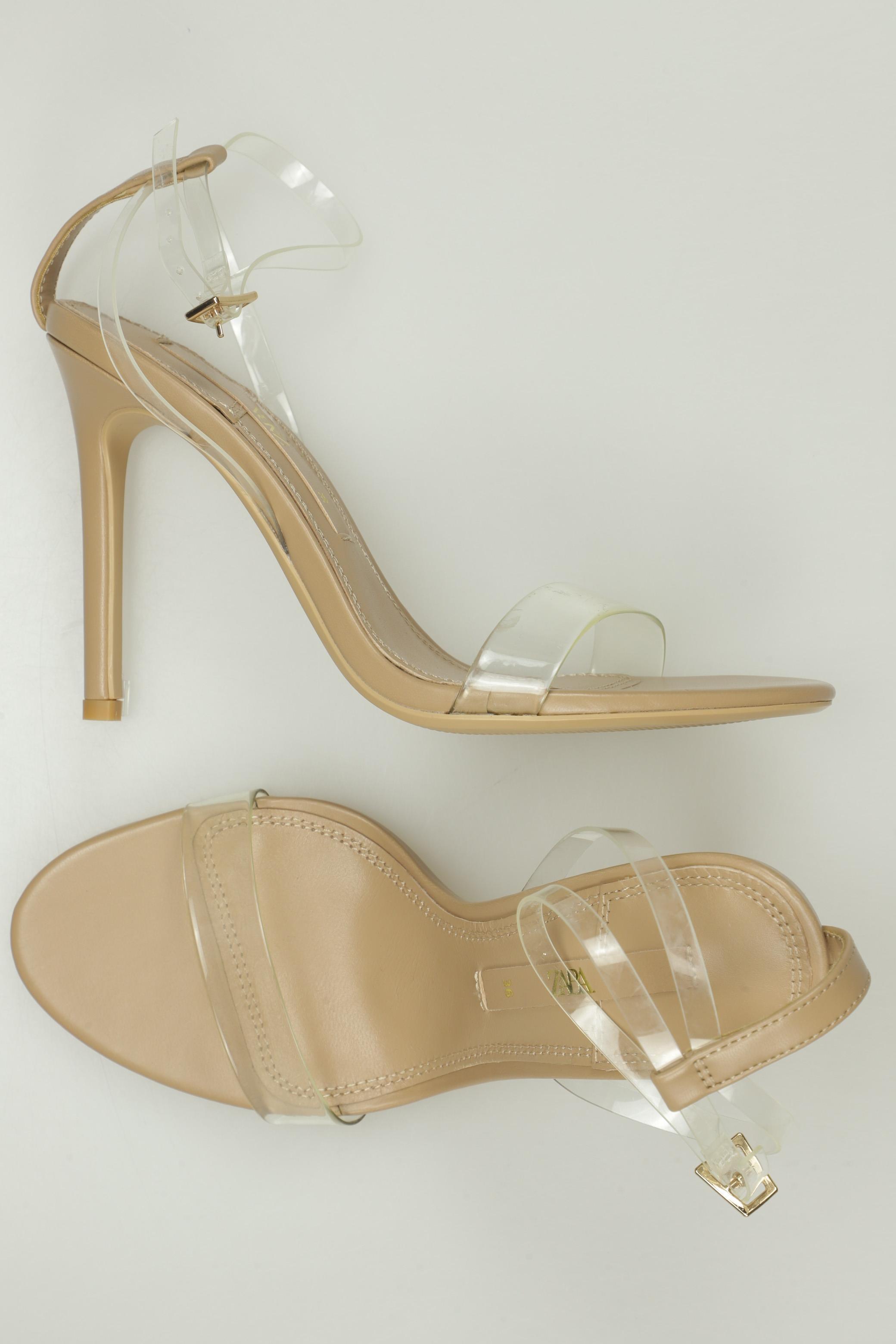 

Zara Damen Sandale, beige, Gr. 36