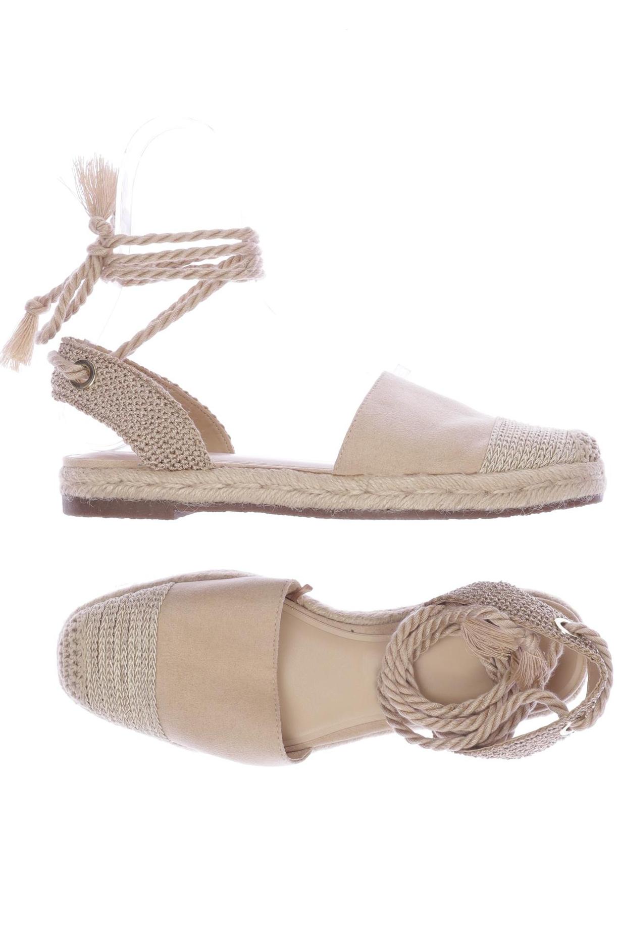 

Zara Damen Sandale, beige, Gr. 38
