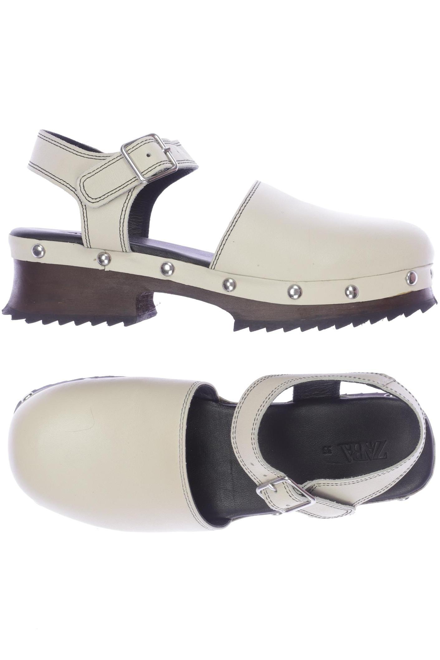 

Zara Damen Sandale, beige, Gr. 35