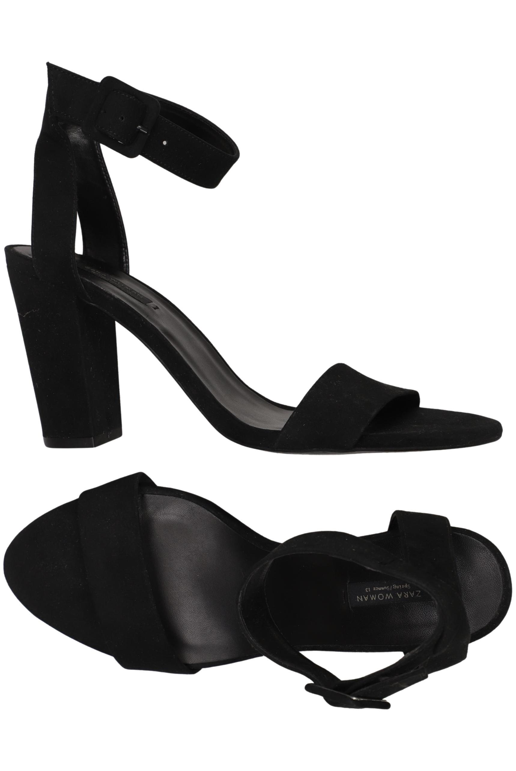 

Zara Damen Sandale, schwarz, Gr. 39