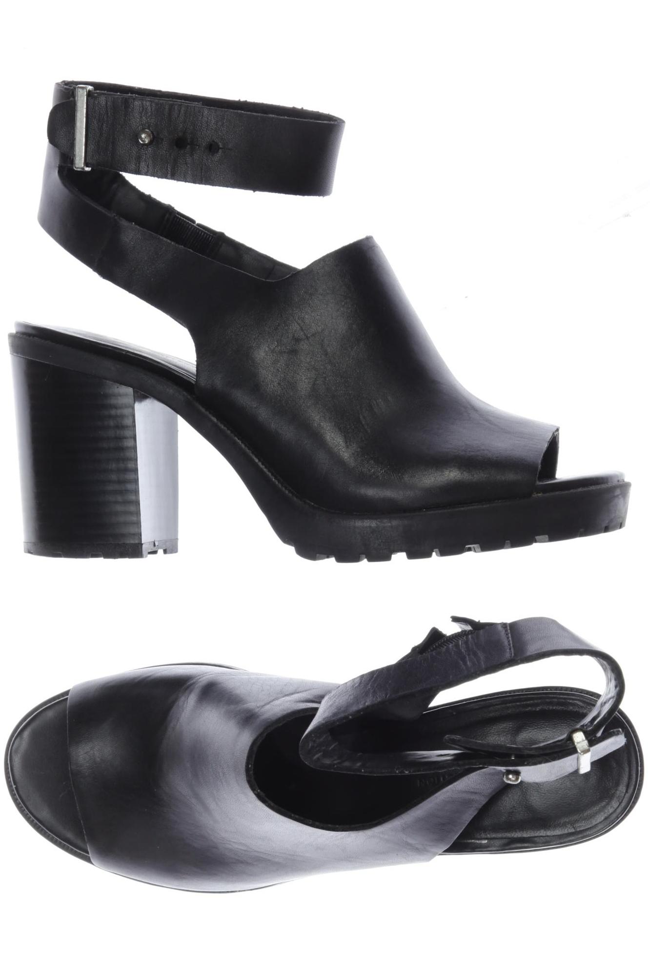 

Zara Damen Sandale, schwarz, Gr. 38