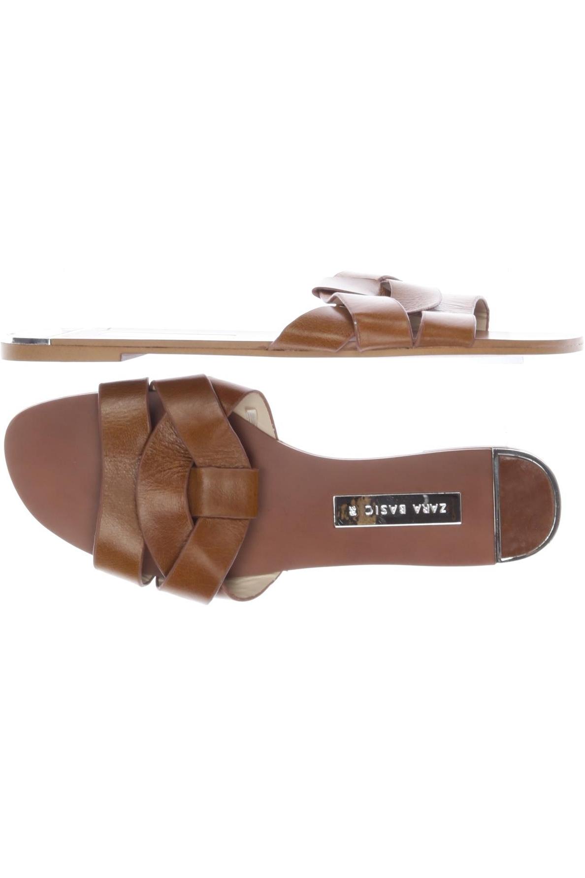 

Zara Damen Sandale, braun, Gr. 39