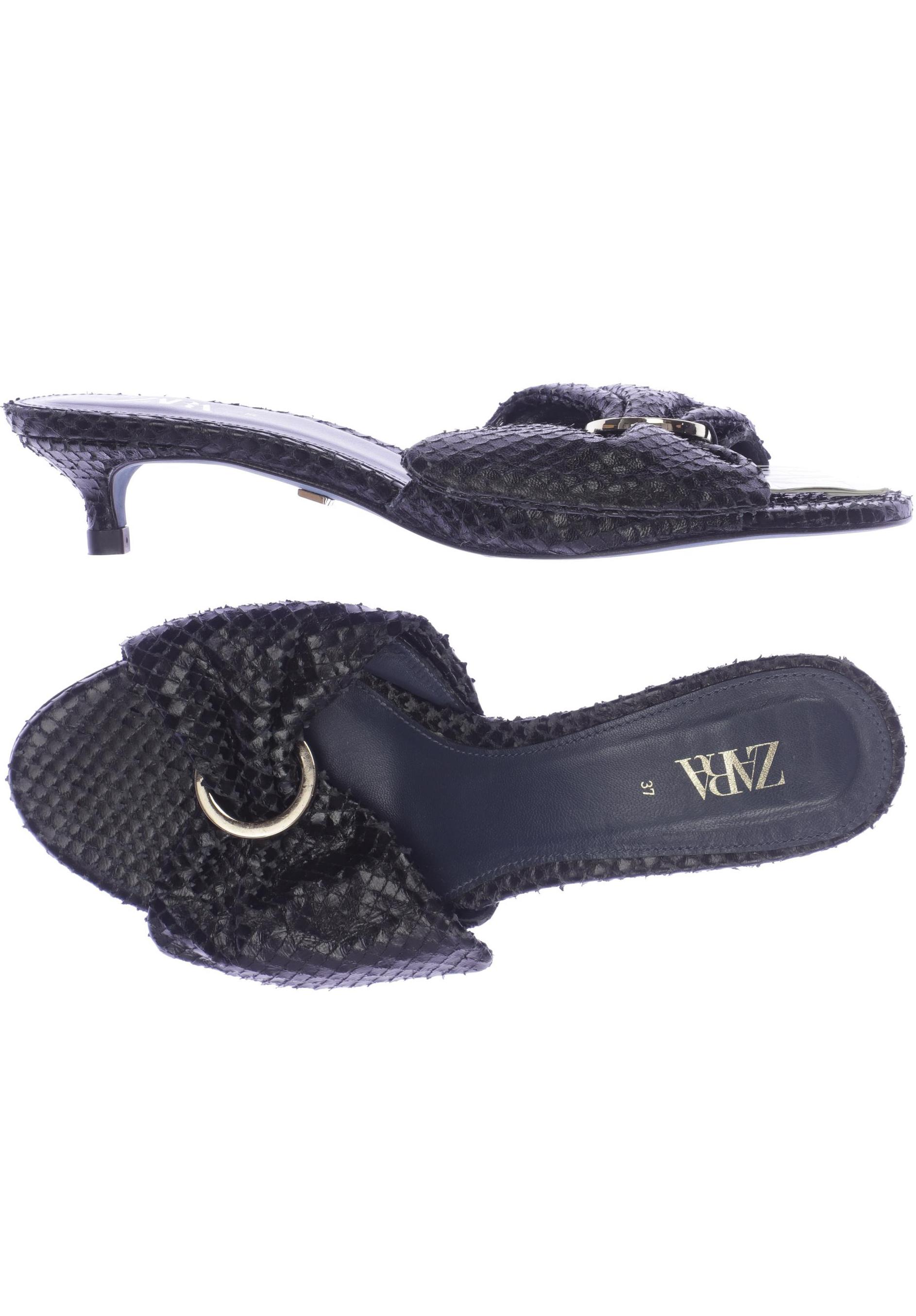 

Zara Damen Sandale, schwarz, Gr. 37