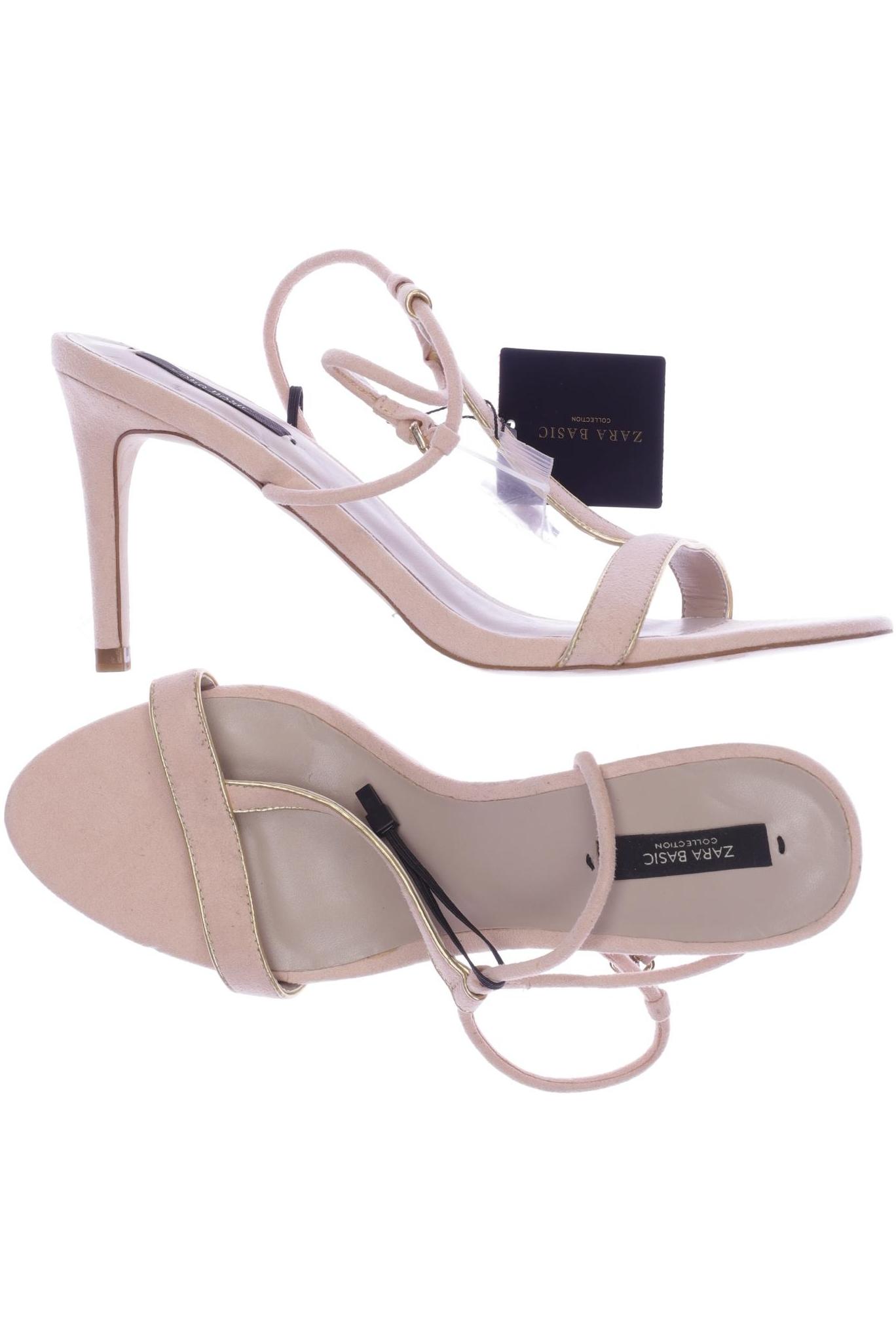 

Zara Damen Sandale, beige, Gr. 40