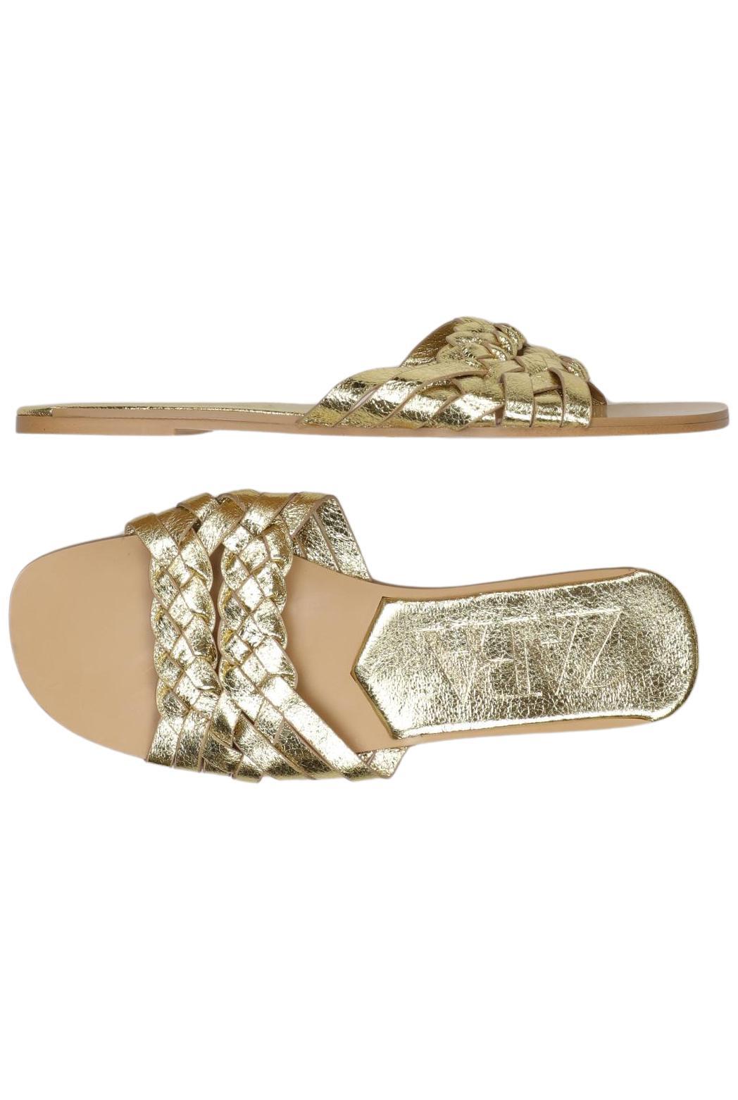 

Zara Damen Sandale, gold, Gr. 36