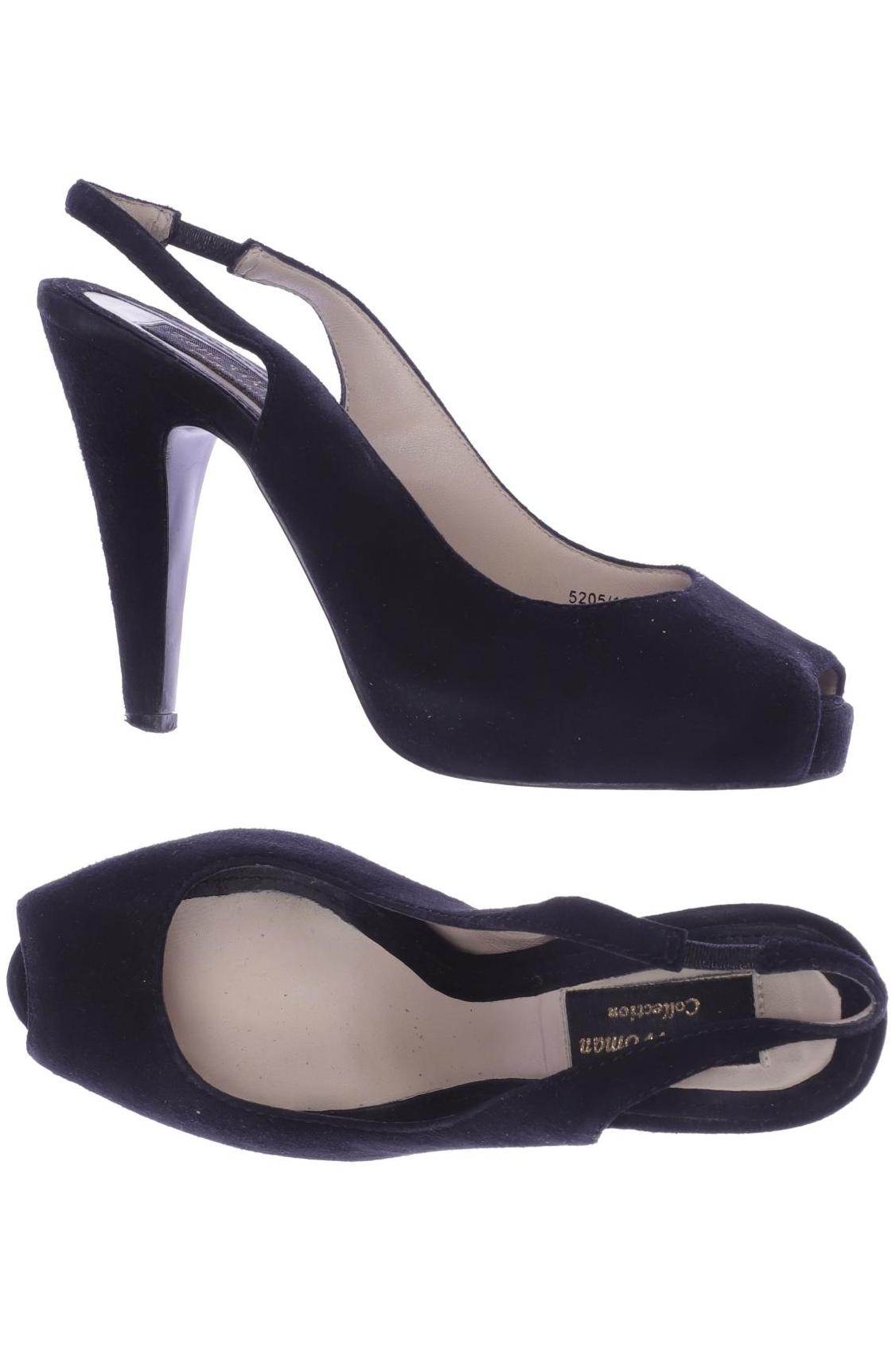 

Zara Damen Sandale, schwarz, Gr. 36