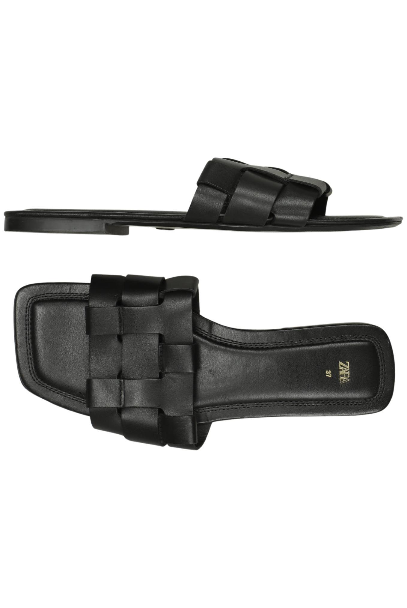 

Zara Damen Sandale, schwarz, Gr. 37