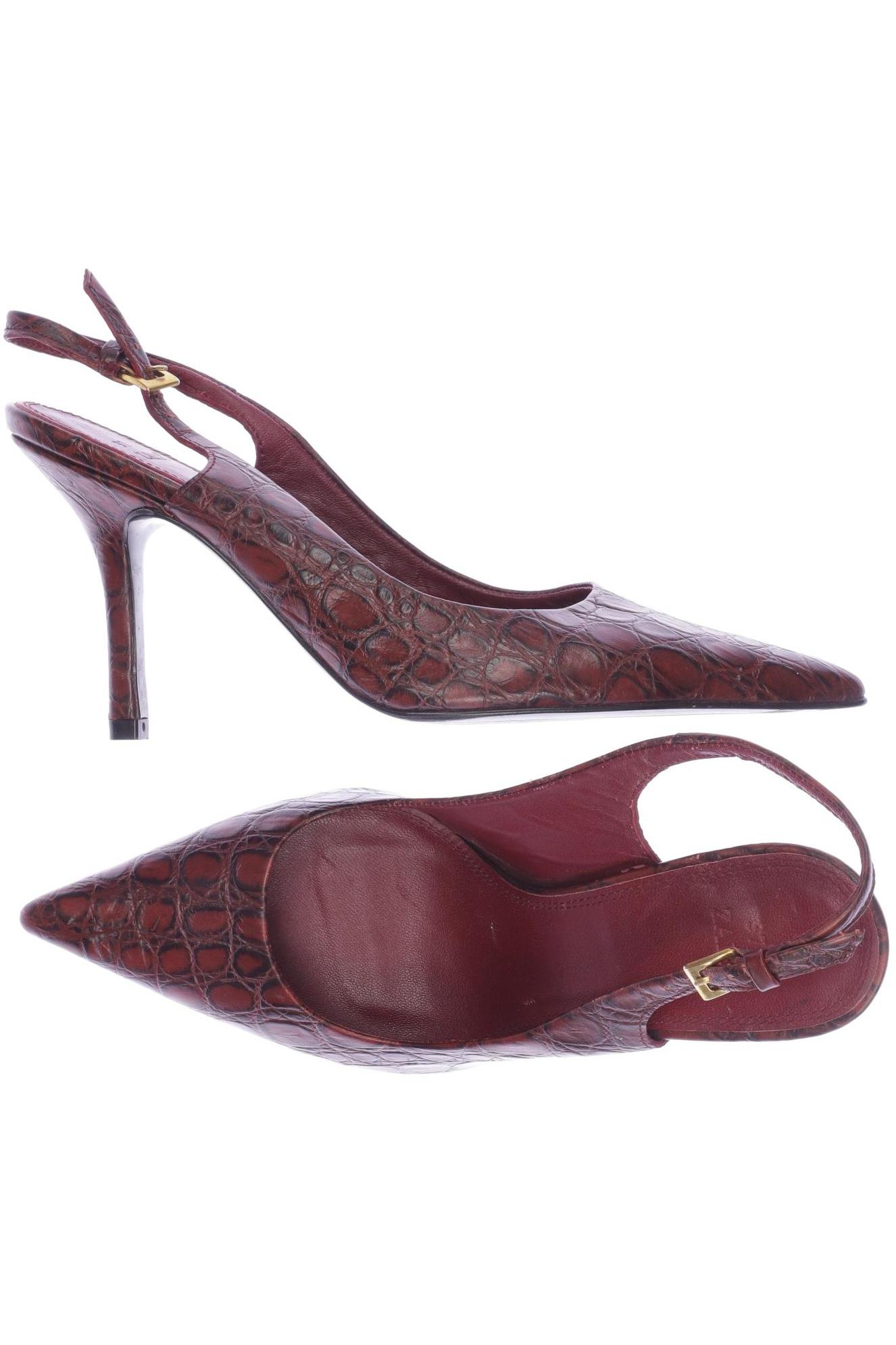 

Zara Damen Sandale, bordeaux, Gr. 37