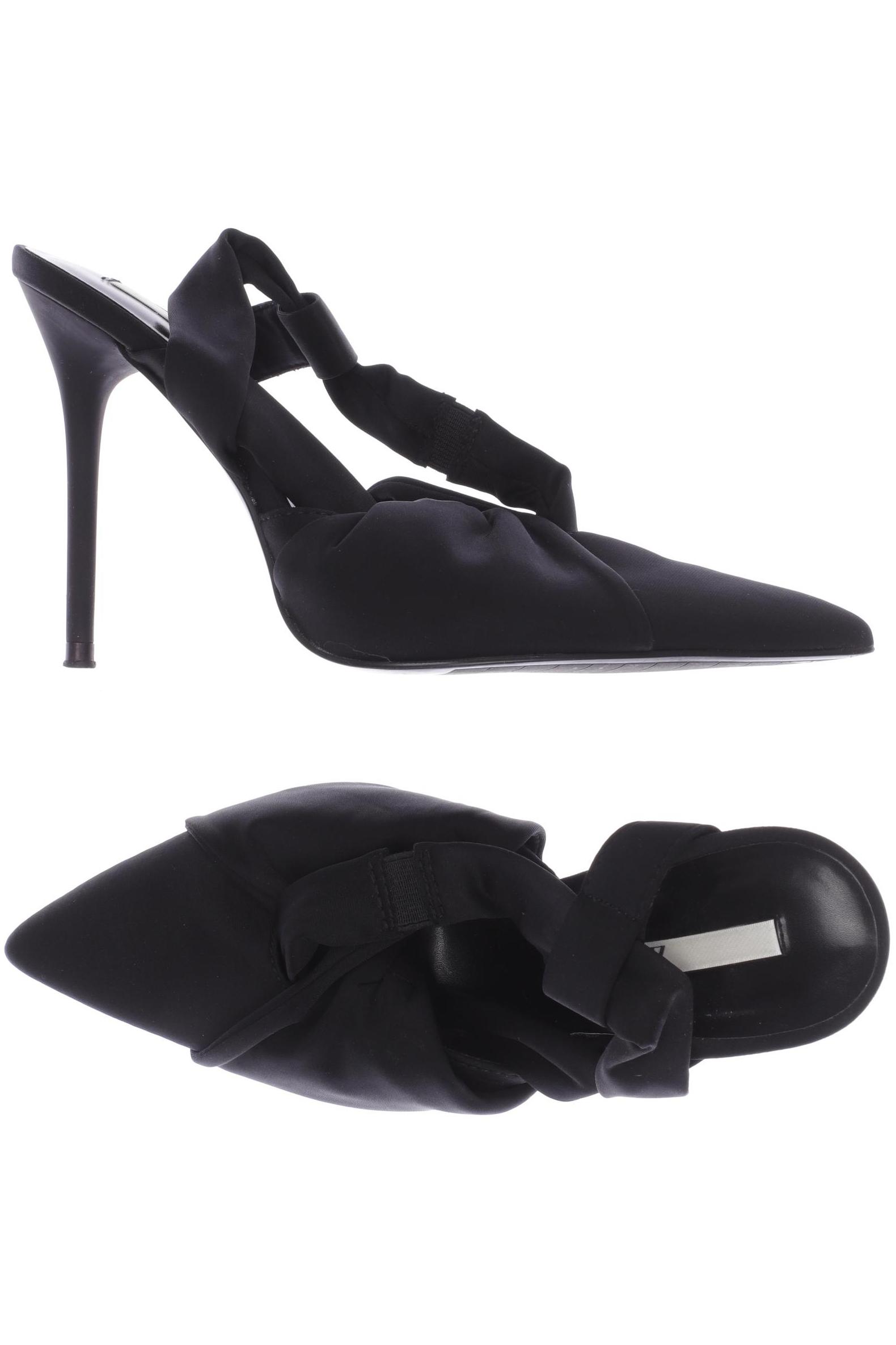 

Zara Damen Sandale, schwarz, Gr. 37