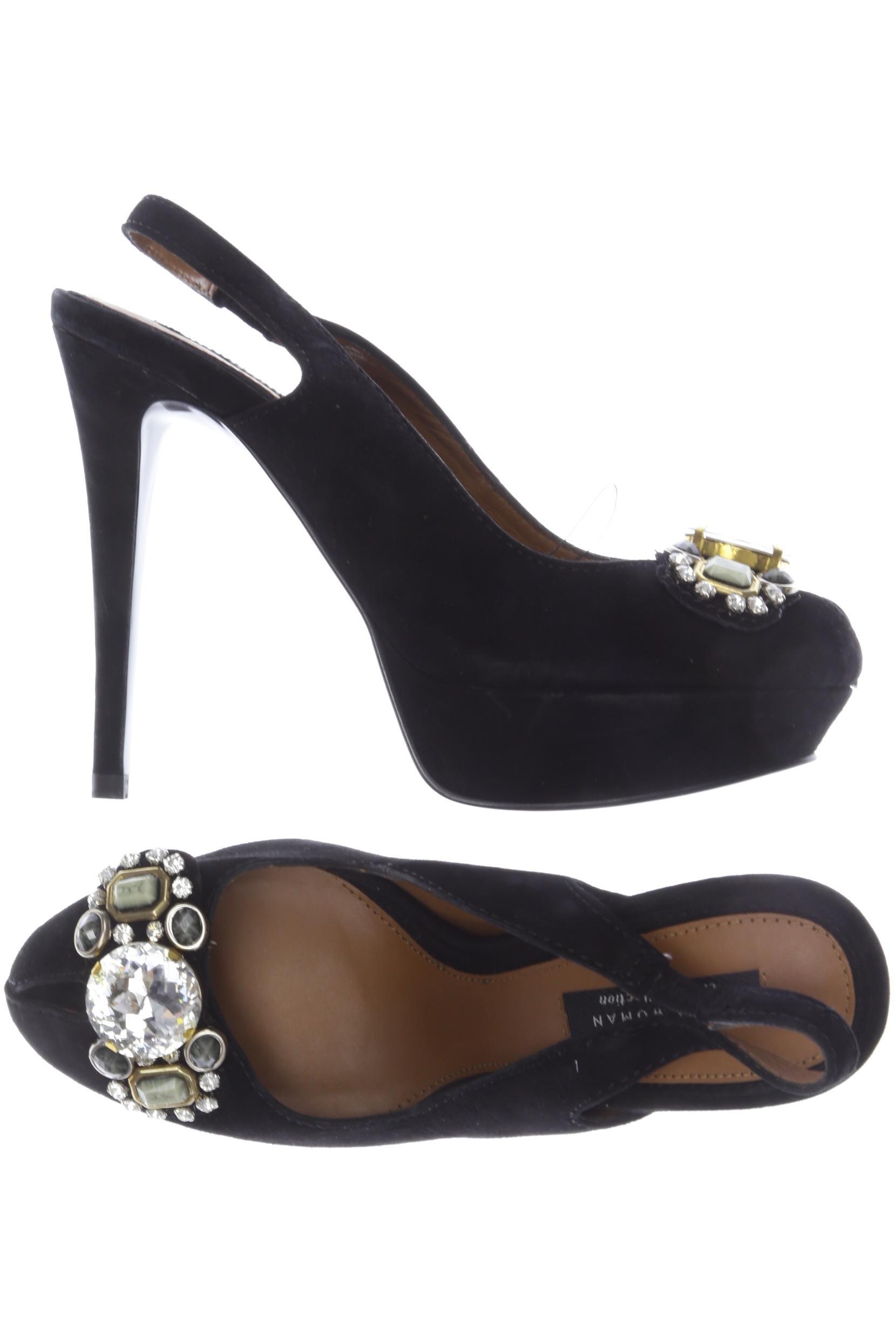 

Zara Damen Sandale, schwarz, Gr. 39