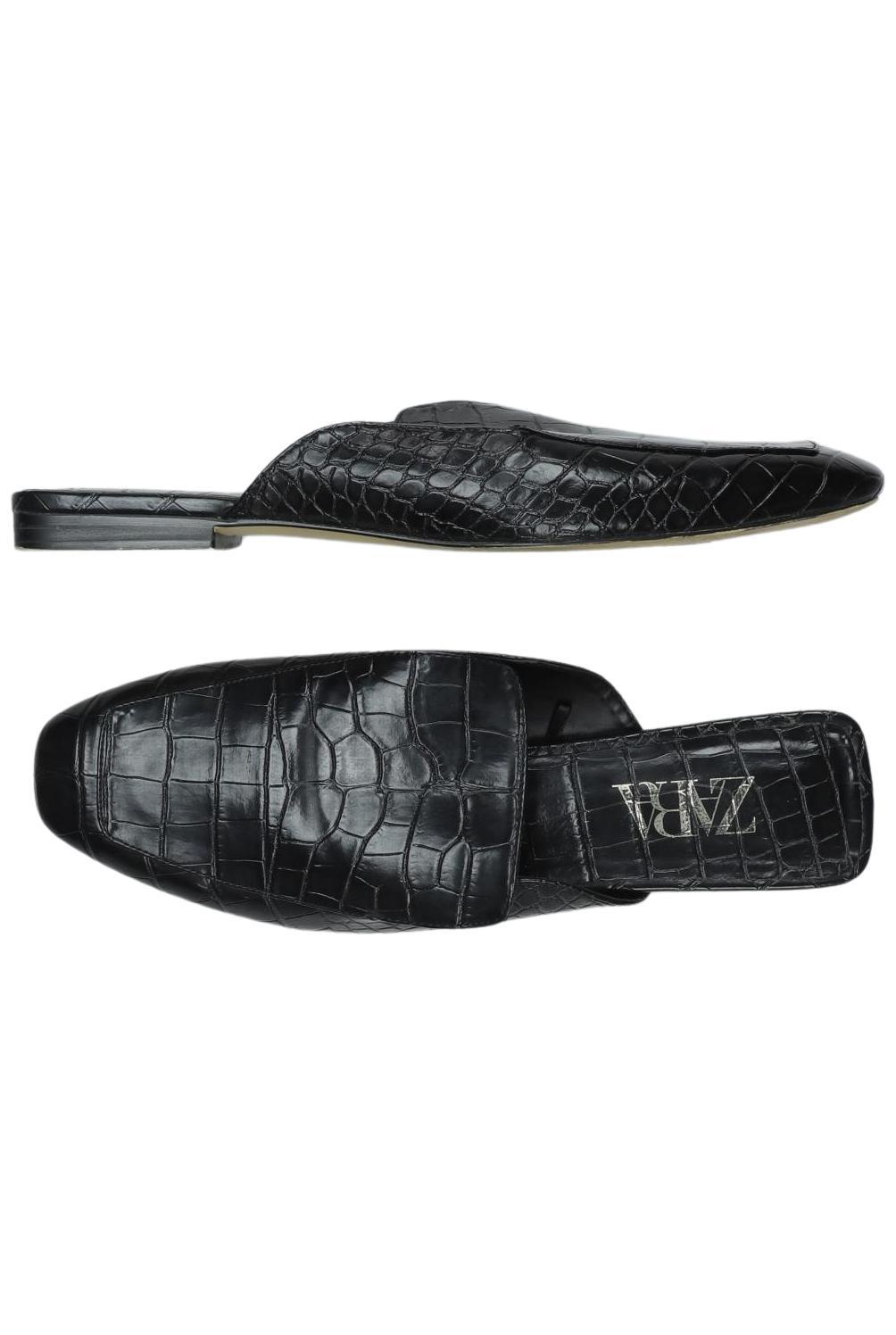 

Zara Damen Sandale, schwarz, Gr. 40