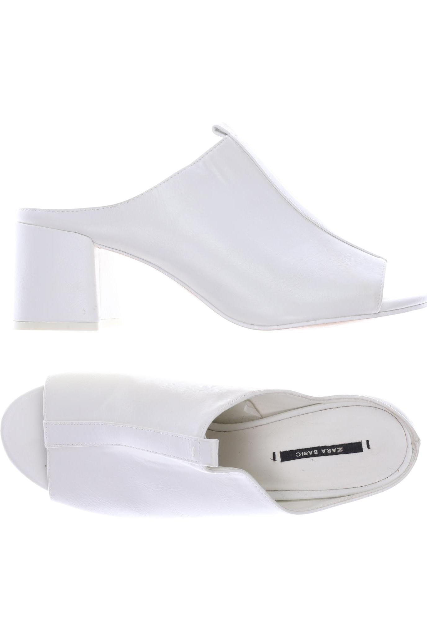 

ZARA Damen Sandale, weiß