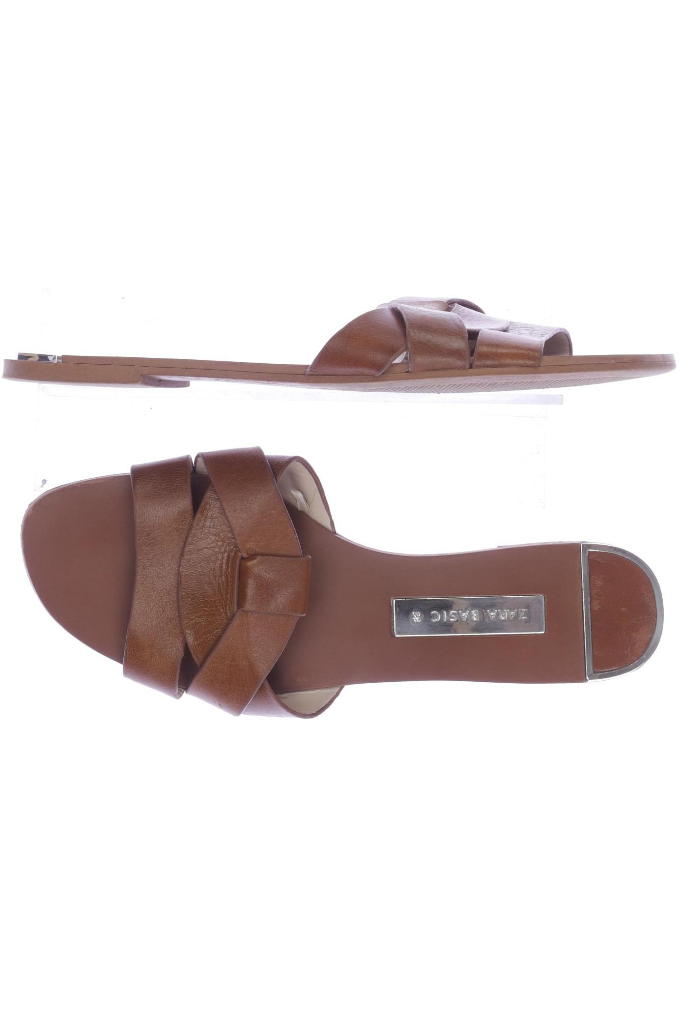 

Zara Damen Sandale, braun, Gr. 38