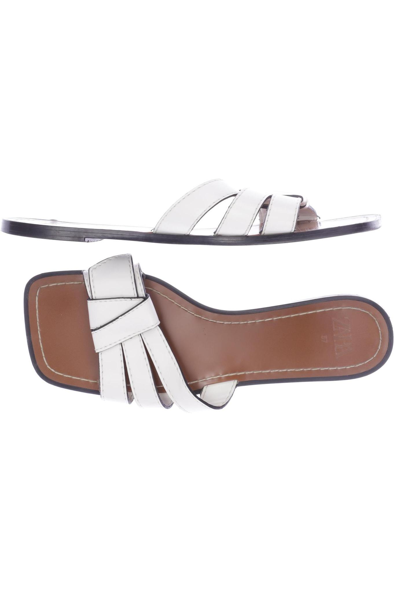 

ZARA Damen Sandale, weiß