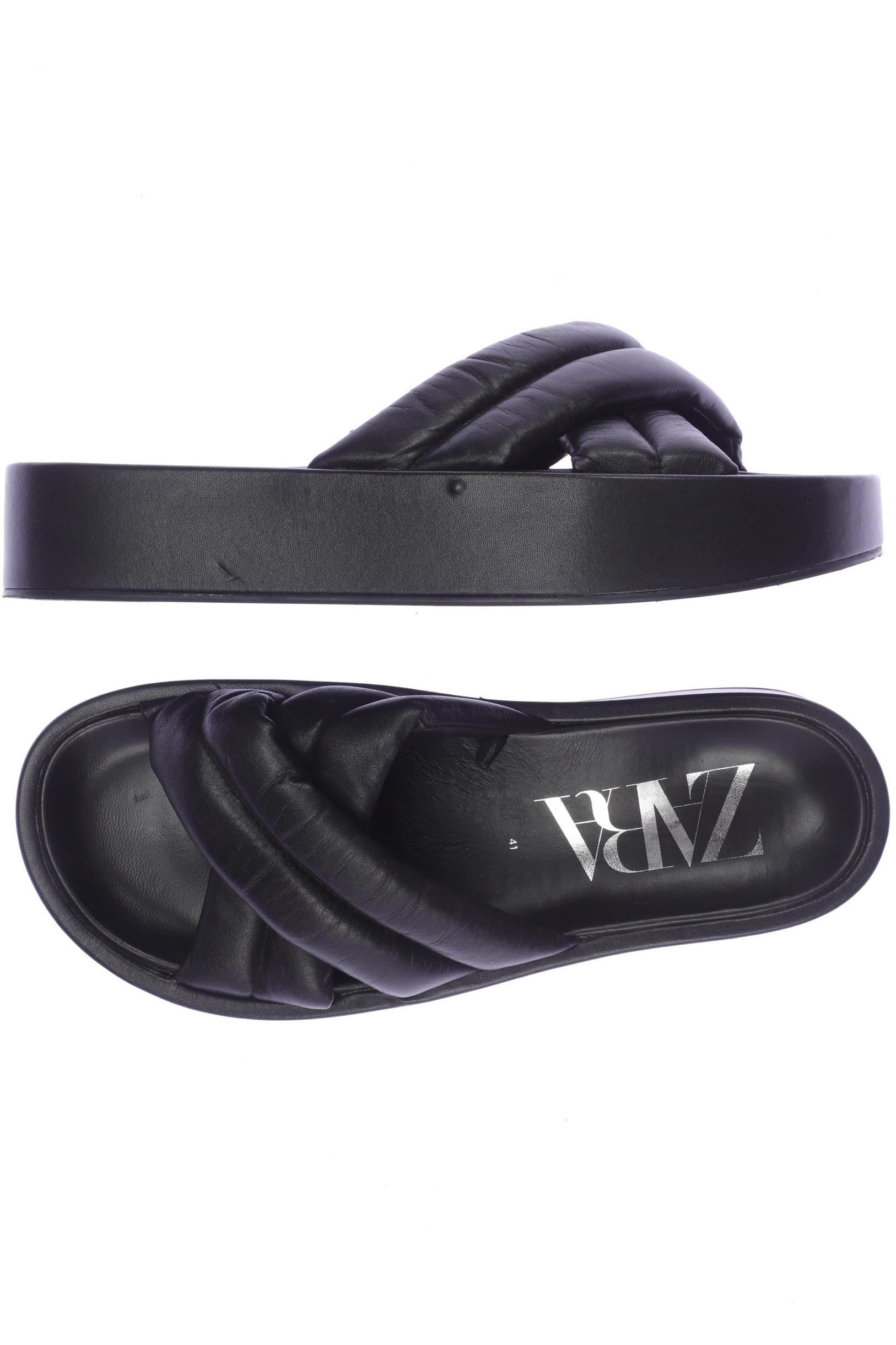 

Zara Damen Sandale, schwarz, Gr. 41