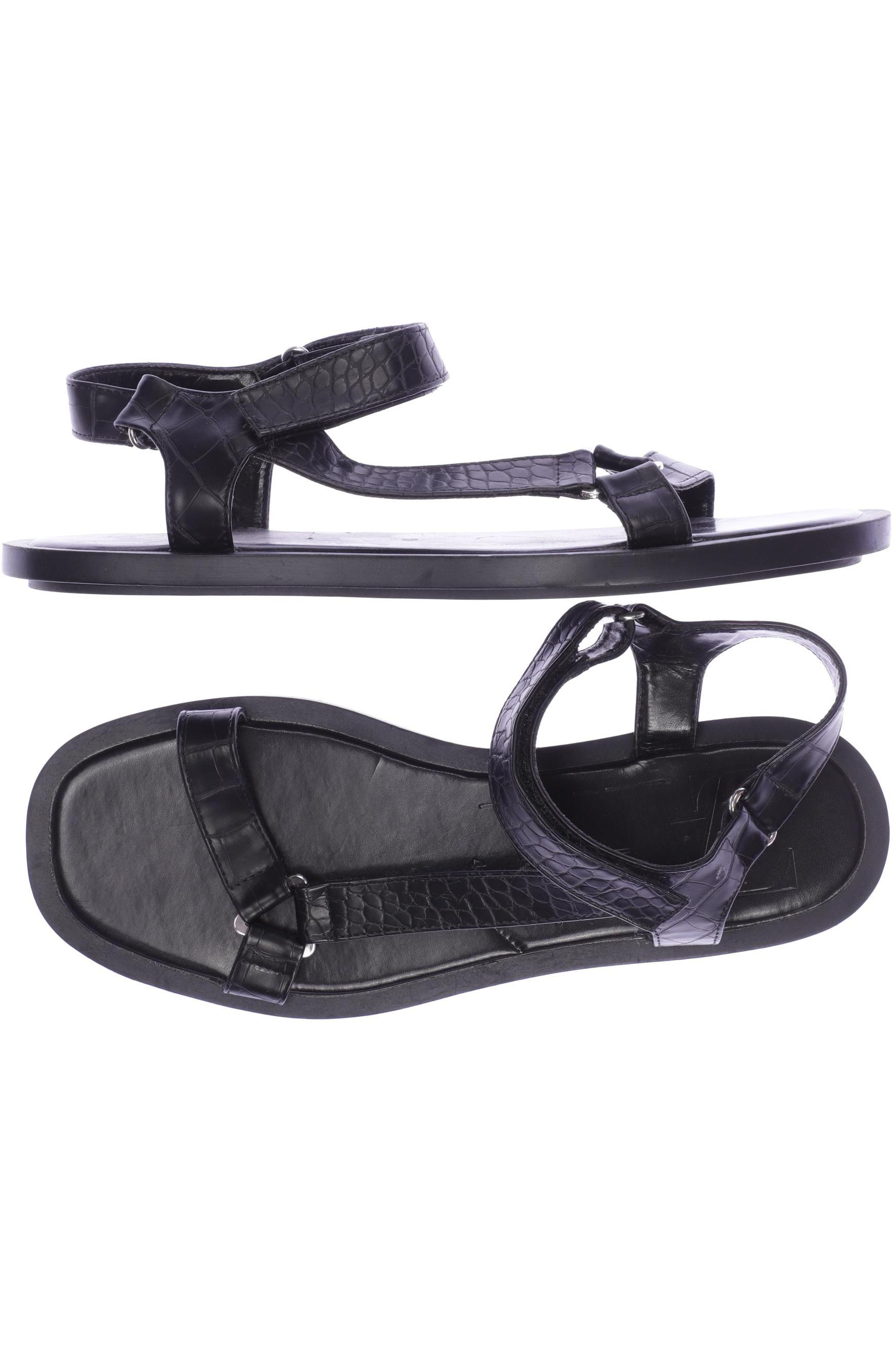 

Zara Damen Sandale, schwarz, Gr. 40