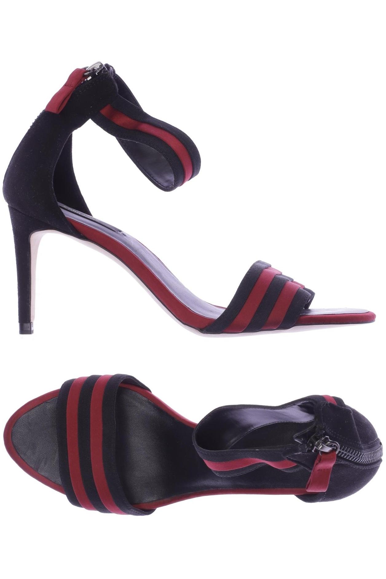 

Zara Damen Sandale, schwarz, Gr. 37