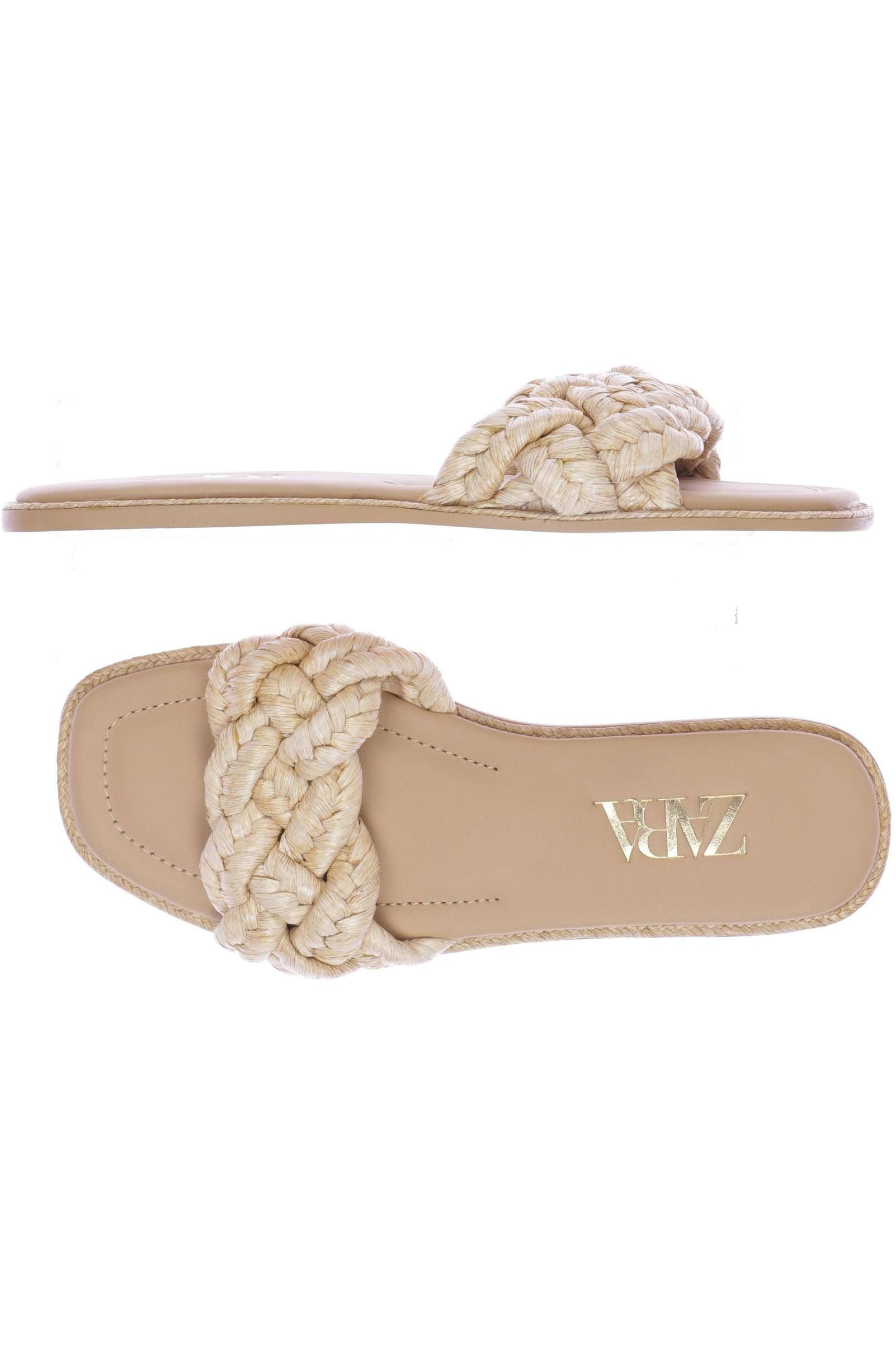 

Zara Damen Sandale, beige, Gr. 37